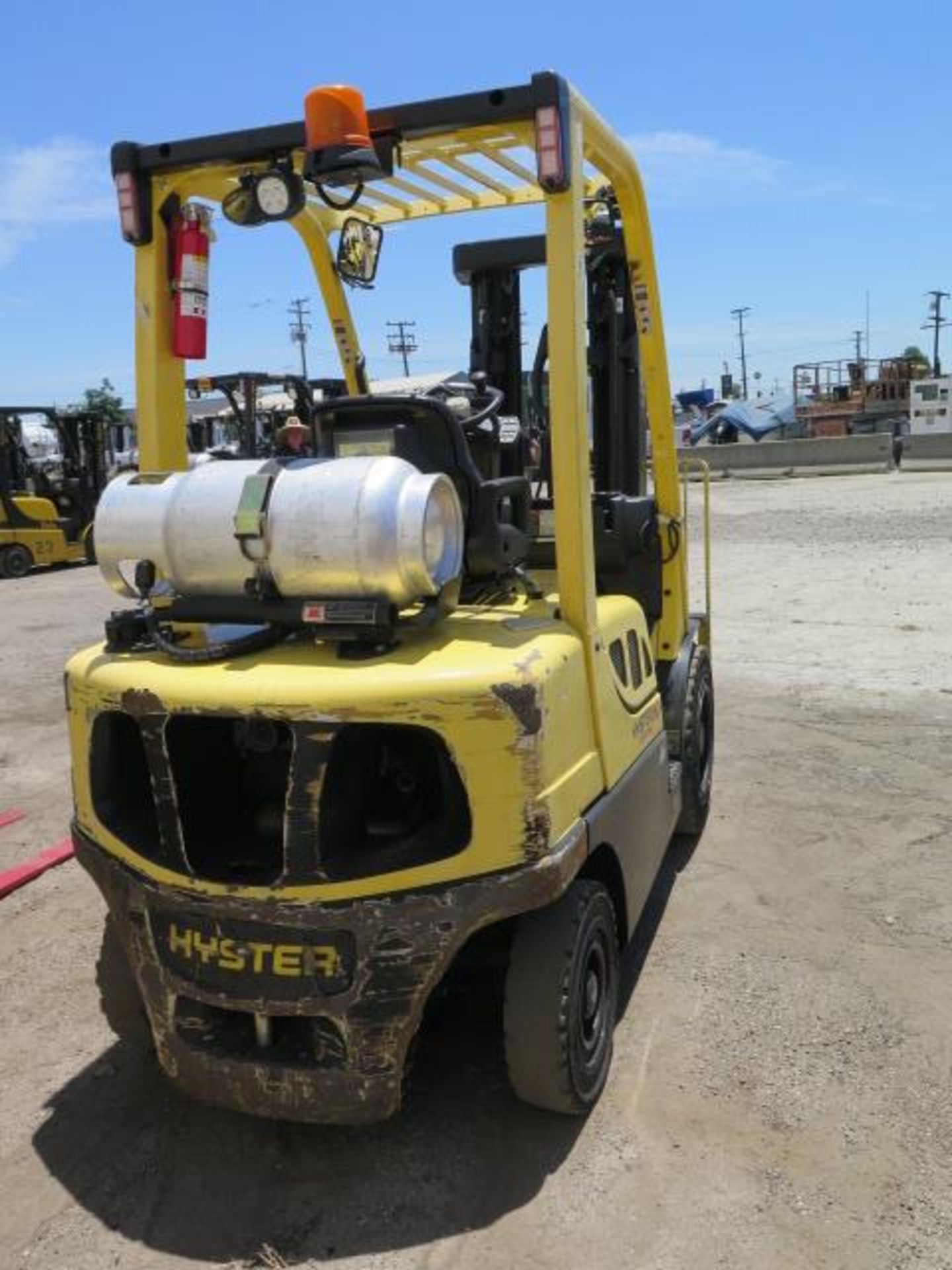 2018 Hyster H50FT 5000 Lb LPG Forklift s/n P177V06250 w/ 3-Stage, 189” Lift, Side Shift, SOLD AS IS - Bild 10 aus 24