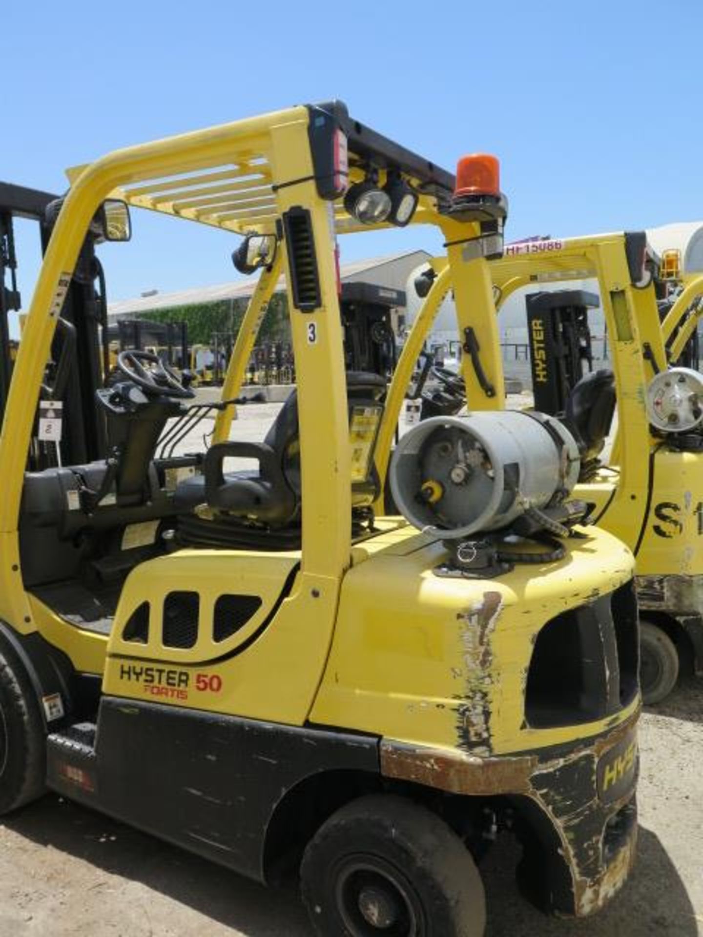 2018 Hyster H60FT 6000 Lb Cap LPG Forklift s/n P177V04957P w/ 3-Stage,182” Lift Height, SOLD AS IS - Image 11 of 22