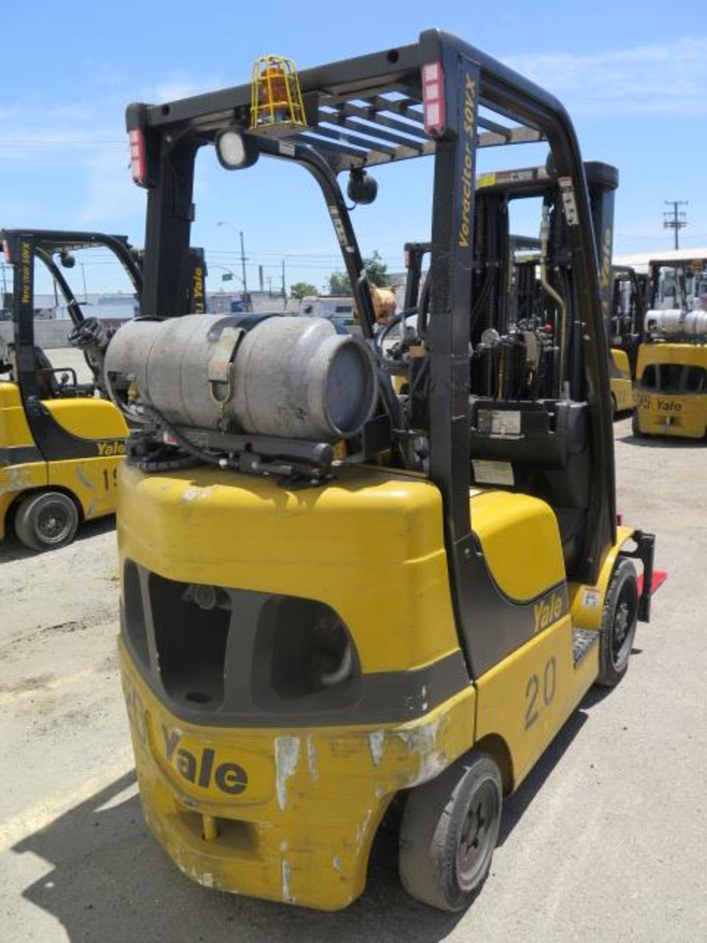 2012 Yale GLC050VXNVSE083 5000 Lb LPG Forklift s/n A910V17191J w/ 3-Stage,SS, 189” Lift, SOLD AS IS - Image 10 of 20