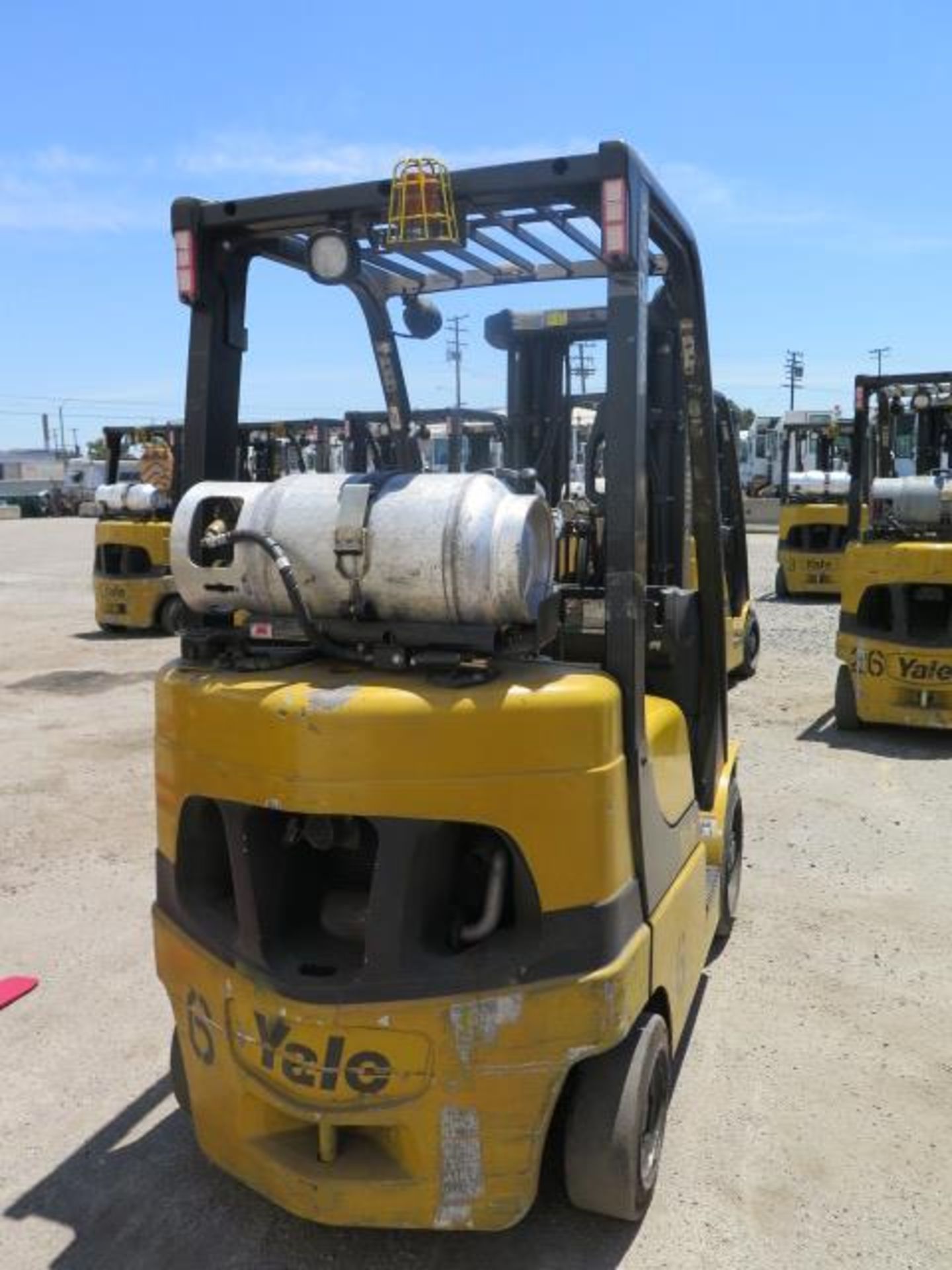 2012 Yale GLC050VXNVSE083 5000 Lb LPG Forklift s/n A910V17097J w/ 3-Stage, 189” Lift, SOLD AS IS - Bild 8 aus 17