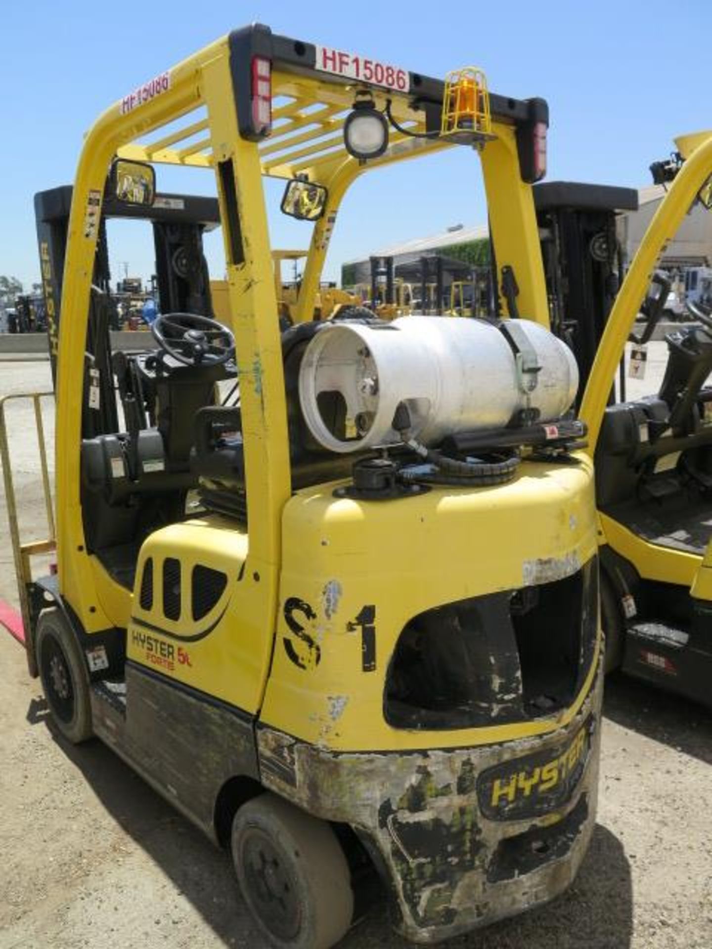 2016 Hyster S50FT 5000 lb LPG Forklift s/n P187V03069N w/ 3-Stage,189” Lift Side Shift, SOLD AS IS - Image 11 of 23