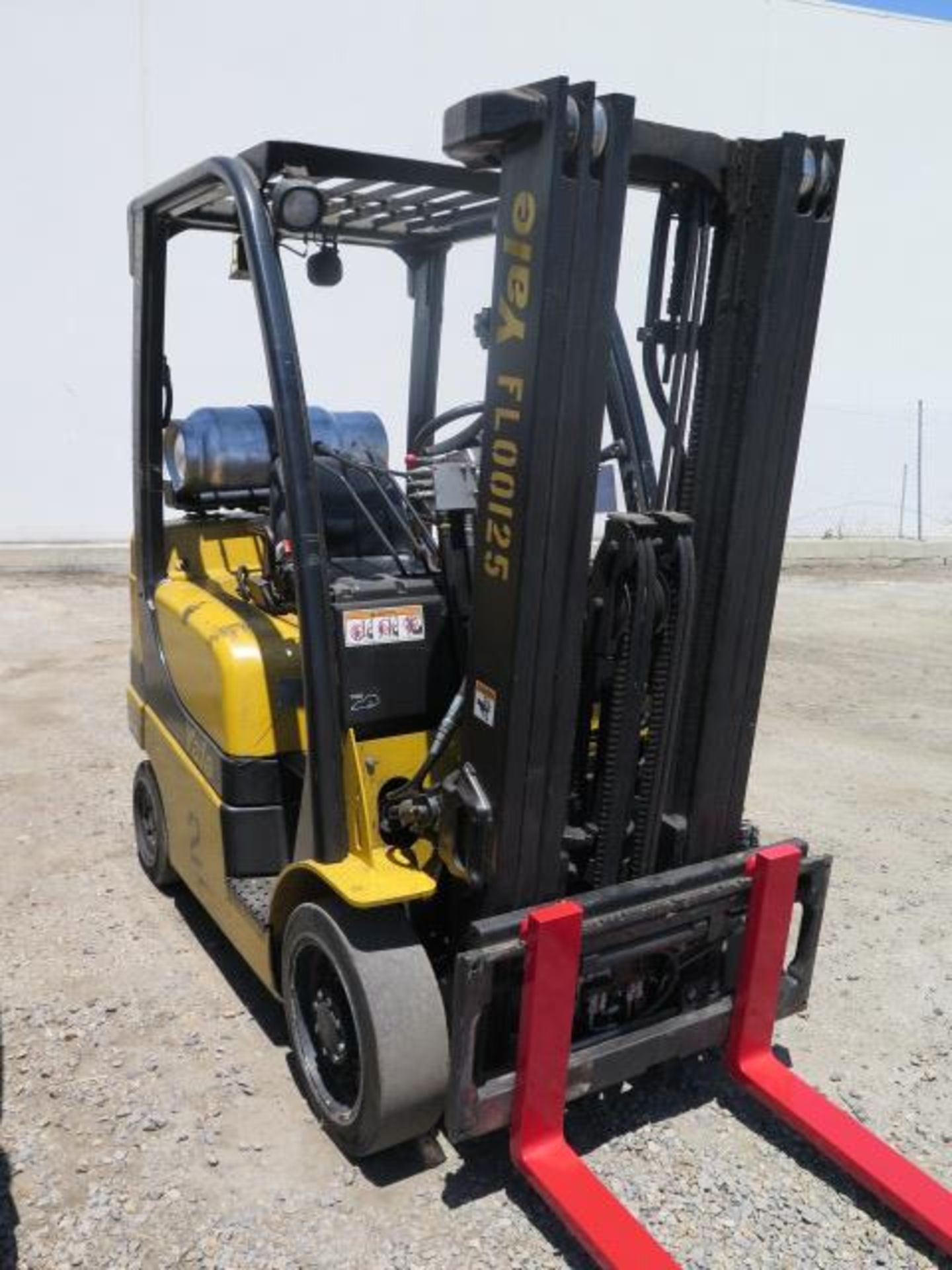 2012 Yale GLC050VXNVSE083 5000 Lb LPG Forklift s/n A910V17098J w/ 3-Stage, SS 189” Lift, SOLD AS IS - Image 3 of 19