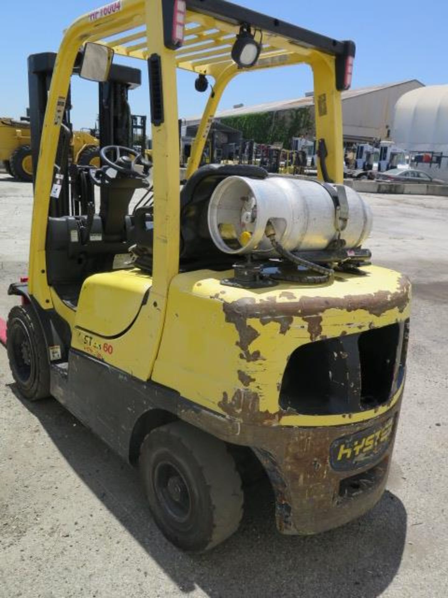 2018 Hyster H60FT 6000 Lb Cap LPG Forklift s/n P177V04957P w/ 3-Stage,182” Lift Height, SOLD AS IS - Image 10 of 21