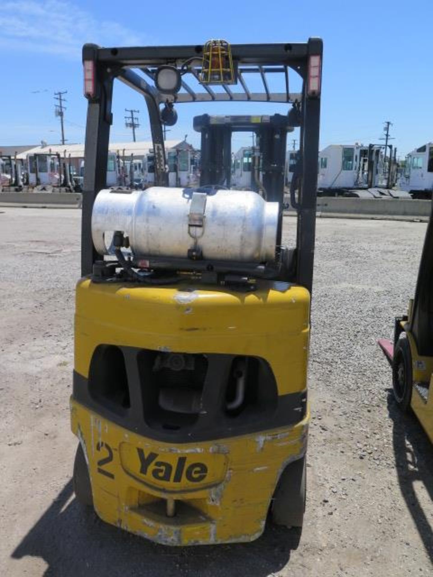 2012 Yale GLC050VXNVSE083 5000 Lb LPG Forklift s/n A910V17098J w/ 3-Stage, SS 189” Lift, SOLD AS IS - Bild 9 aus 19