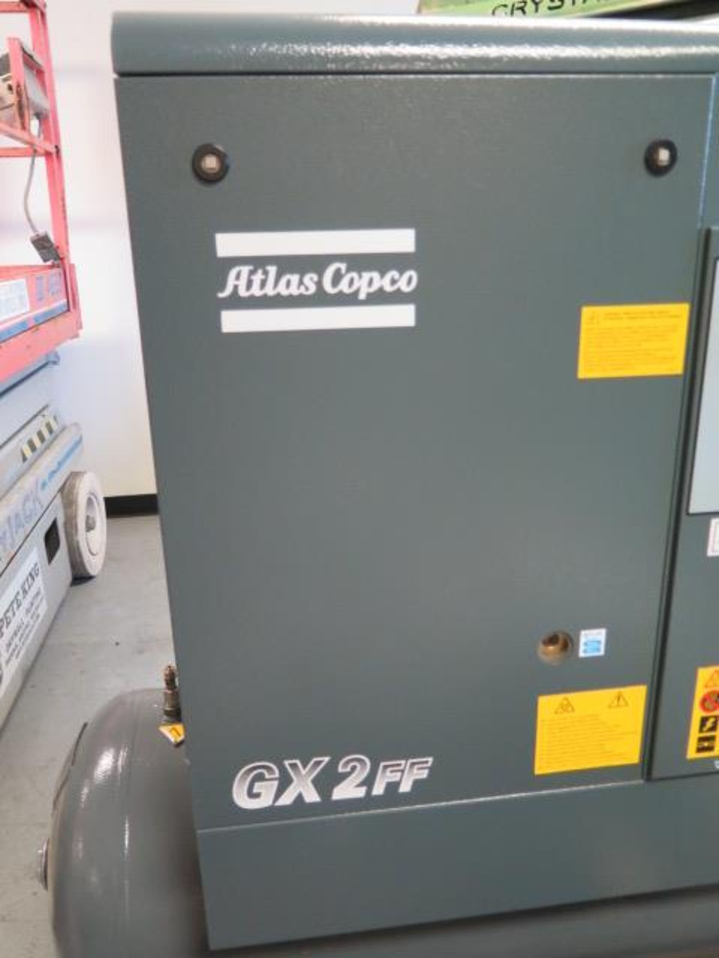 Atlas Copco GX2FF 3Hp Rotary Air Comp / Dryer Combo s/n ITJ441789 Removal 7/26/23 SOLD AS IS - Image 4 of 9