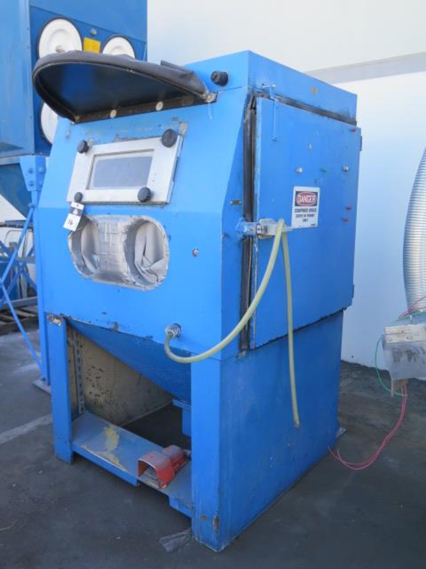 Dry Blast Cabinet w/ Internal Turn Table, Rem 7/26/2023, SOLD AS-IS (LOCATED IN LA MIRADA, CA) - Image 2 of 9