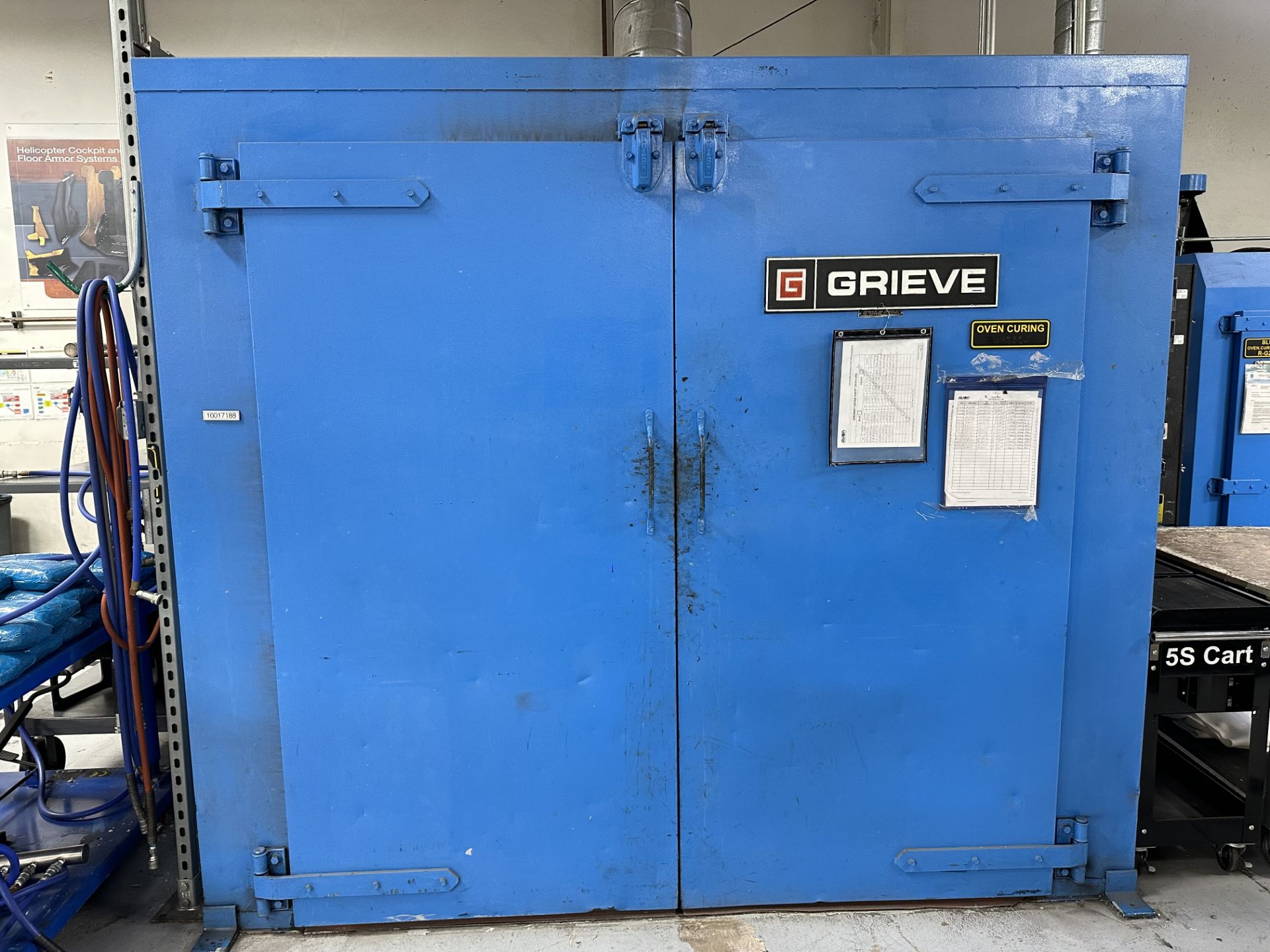 Grieve B3-500 Walk-In Oven w/ Grieve Controls, 500 F Temp, Removal 9/12/2023, Irvine SOLD AS-IS