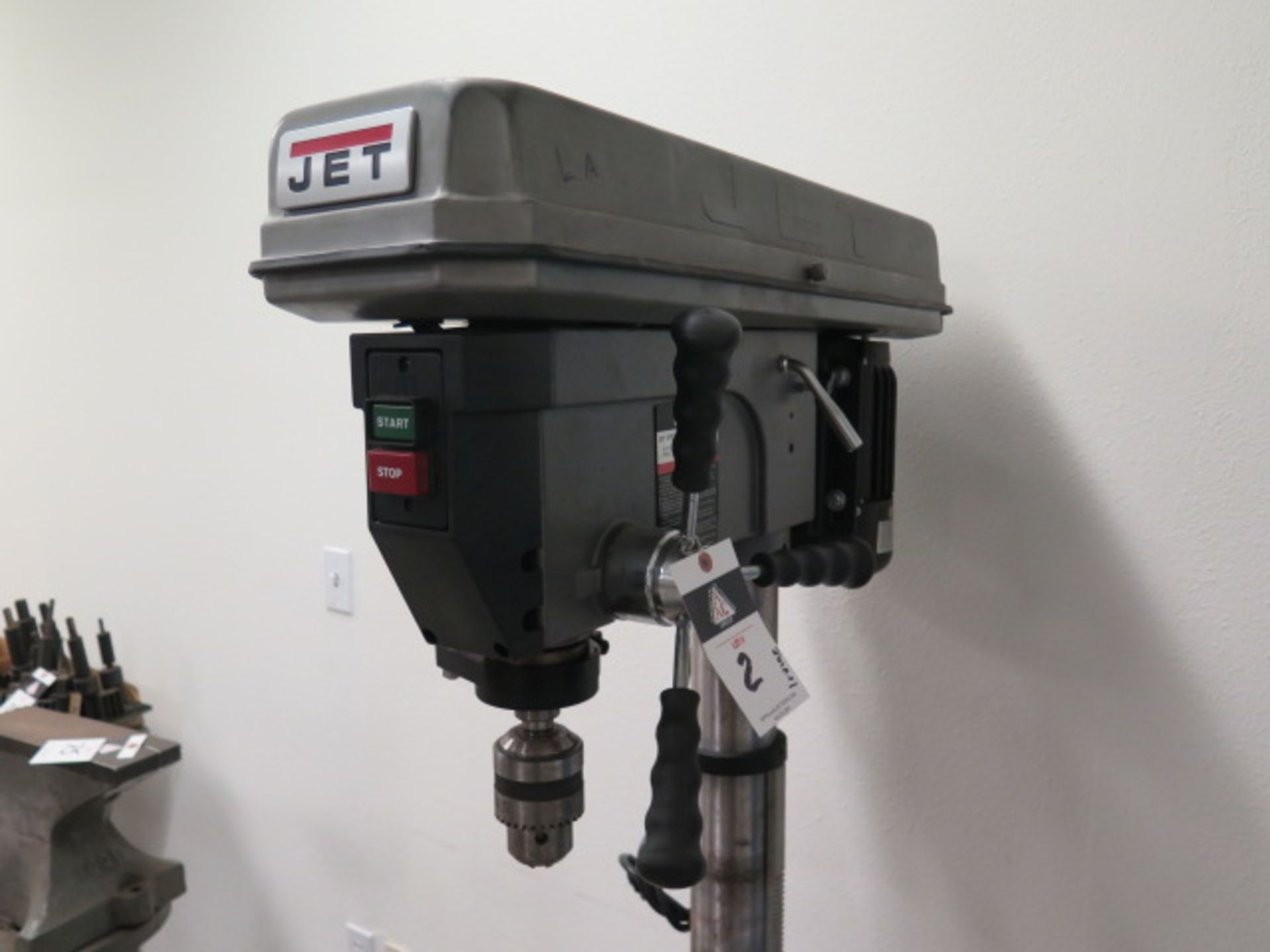 Jet JDP-20MF 20" Pedestal Drill Press s/n 210710587 (SOLD AS-IS - NO WARRANTY) LOCATED IN LA MIRADA - Image 2 of 9