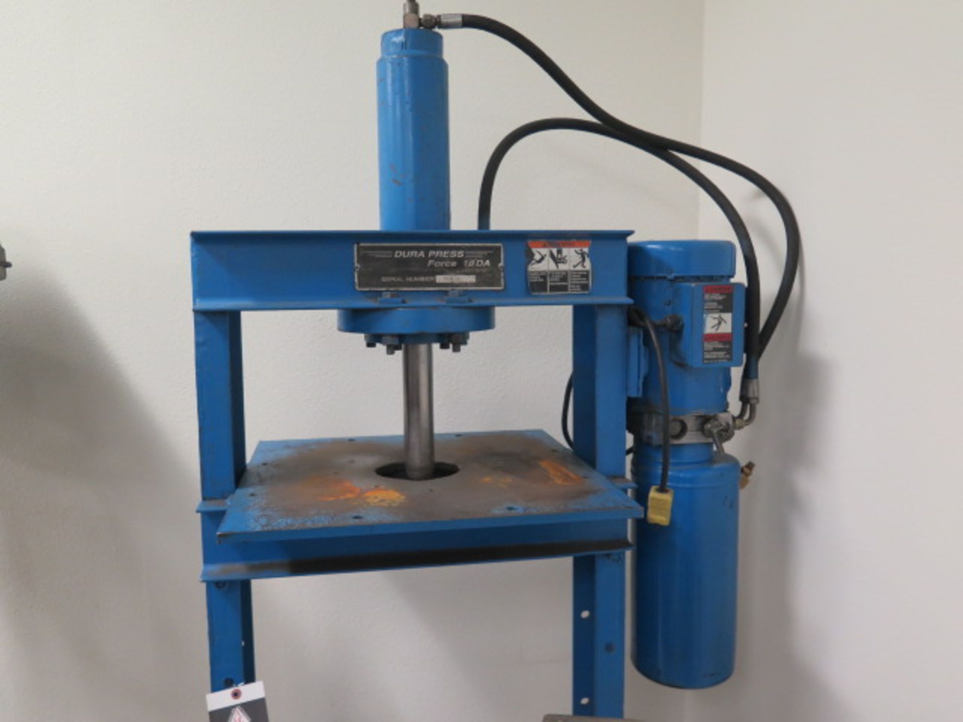 Dura Press "Force 10 DA" 10 Ton Electric Hydrfaulic H-Frame Press, Rem 7/26/2023 SOLD AS IS - Image 2 of 7