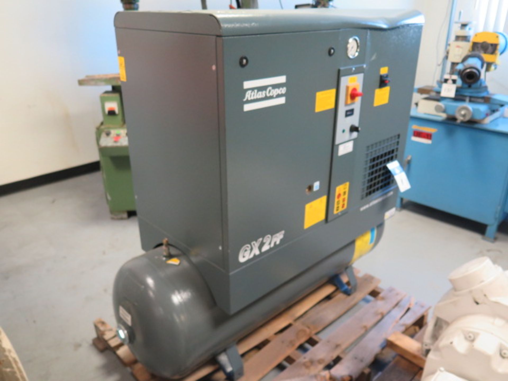 Atlas Copco GX2FF 3Hp Rotary Air Comp / Dryer Combo s/n ITJ441789 Removal 7/26/23 SOLD AS IS - Image 3 of 9