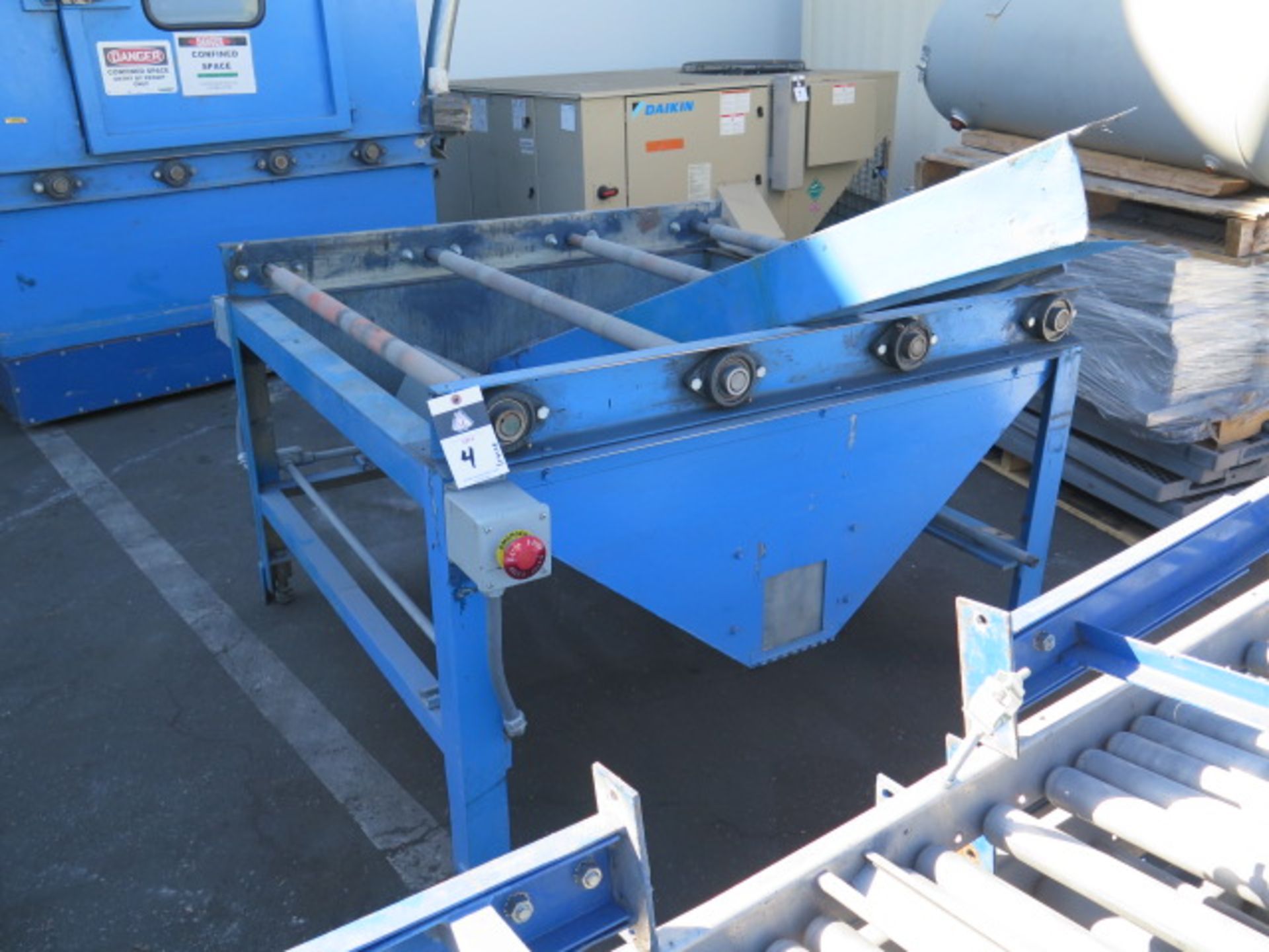 ICM Conveyor Style Abrasive Blast System Model G 3430 w/Controls, Blast Guns, Oscillator, SOLD AS IS - Image 15 of 22