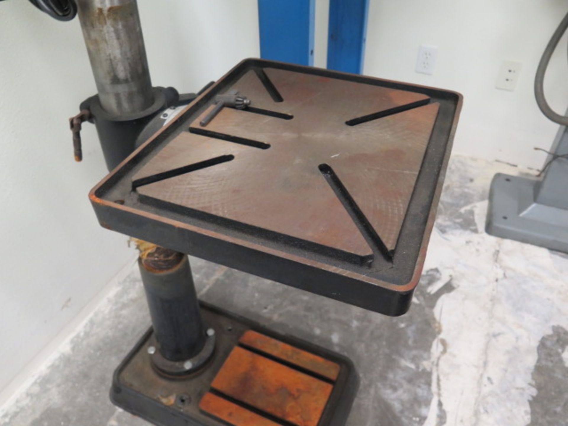 Jet JDP-20MF 20" Pedestal Drill Press s/n 210710587 (SOLD AS-IS - NO WARRANTY) LOCATED IN LA MIRADA - Image 7 of 9