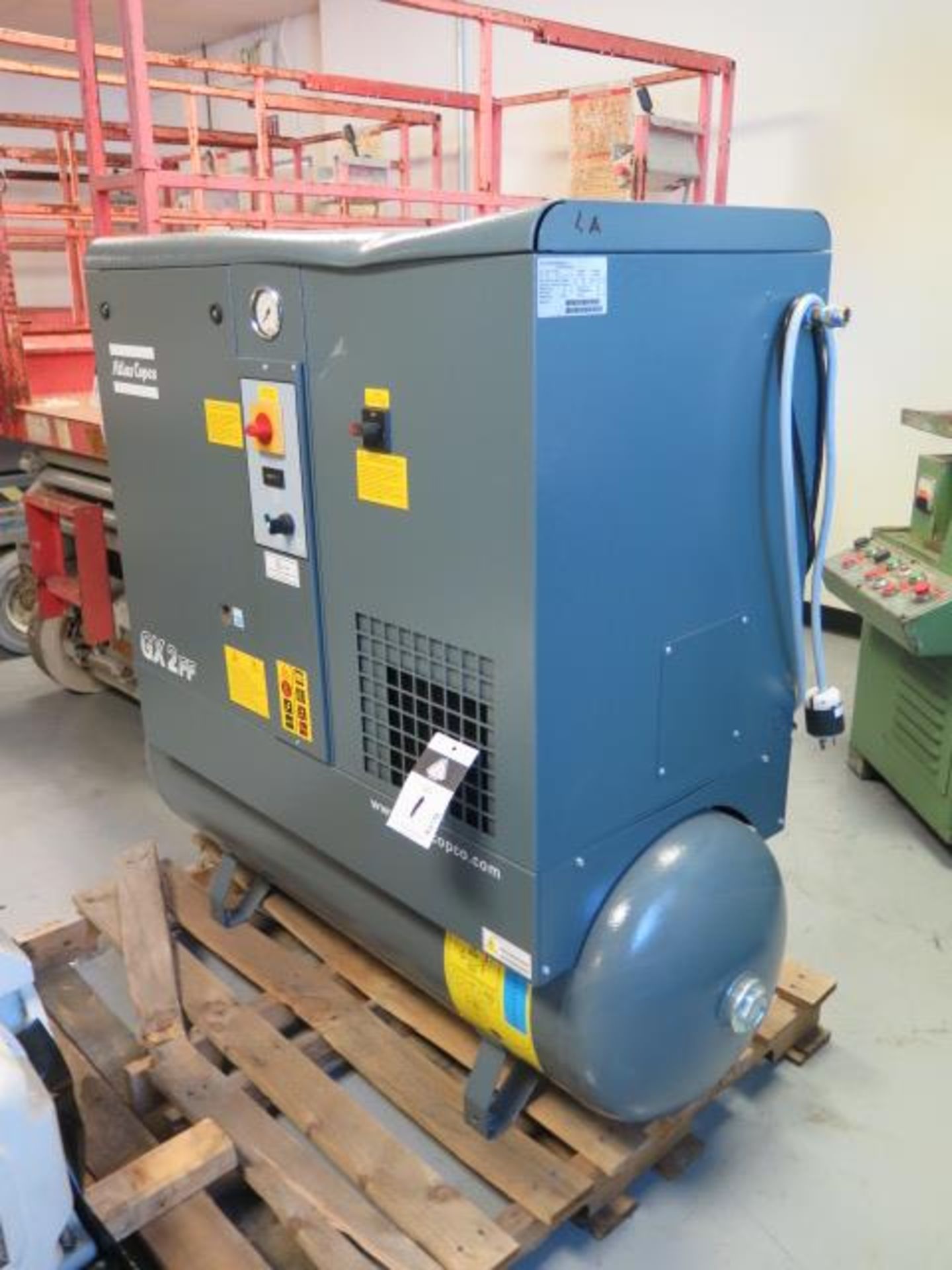 Atlas Copco GX2FF 3Hp Rotary Air Comp / Dryer Combo s/n ITJ441789 Removal 7/26/23 SOLD AS IS - Image 2 of 9