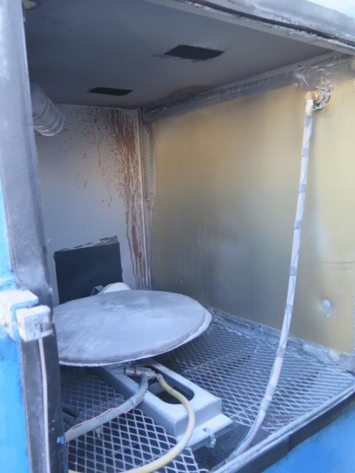 Dry Blast Cabinet w/ Internal Turn Table, Rem 7/26/2023, SOLD AS-IS (LOCATED IN LA MIRADA, CA) - Image 6 of 9