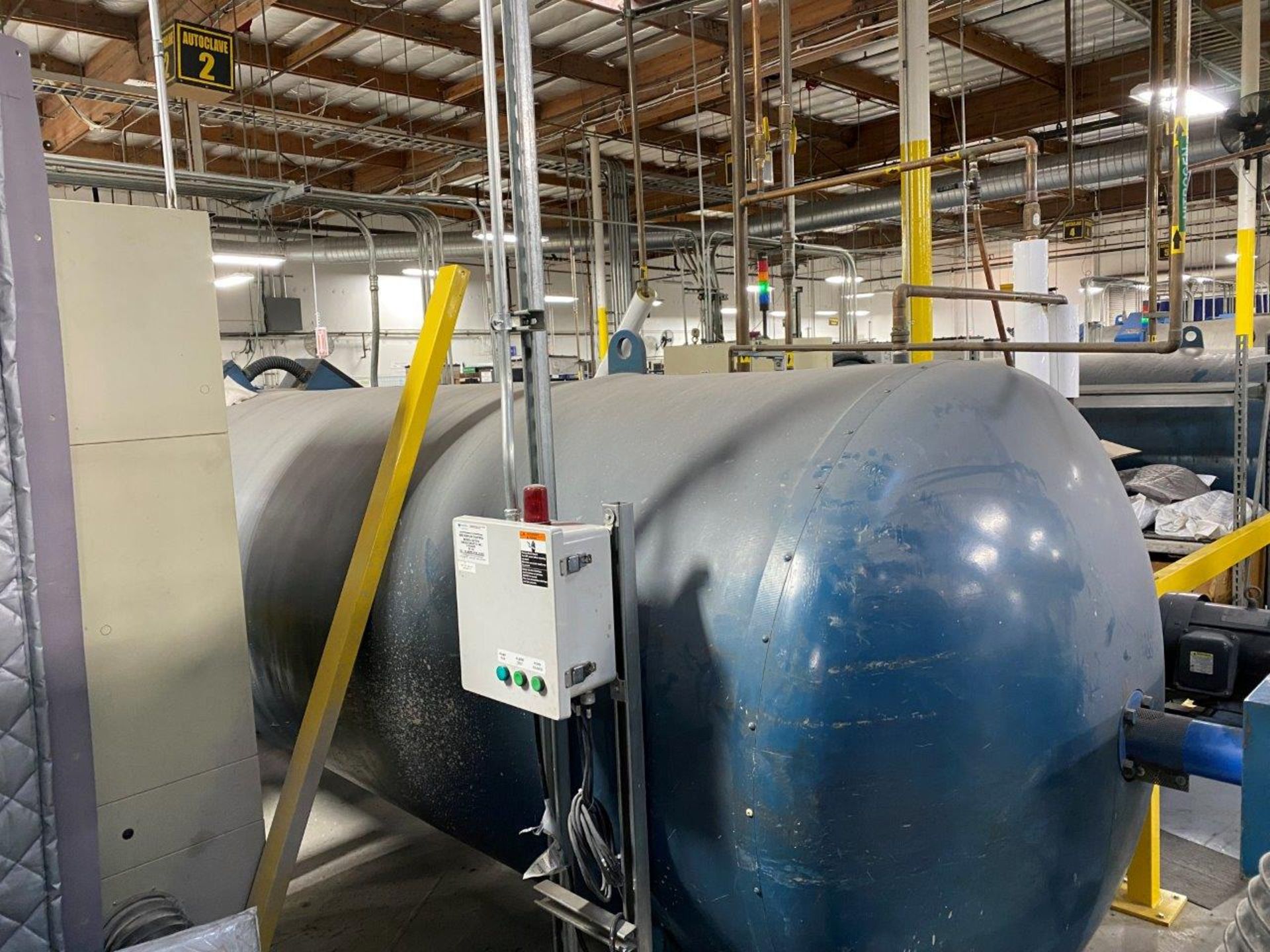 2001 Spallinger 5' x 20' (Approximate) Autoclave,Touch Pad Contls Rem 8/1/2023, Irvine, SOLD AS IS - Image 5 of 10