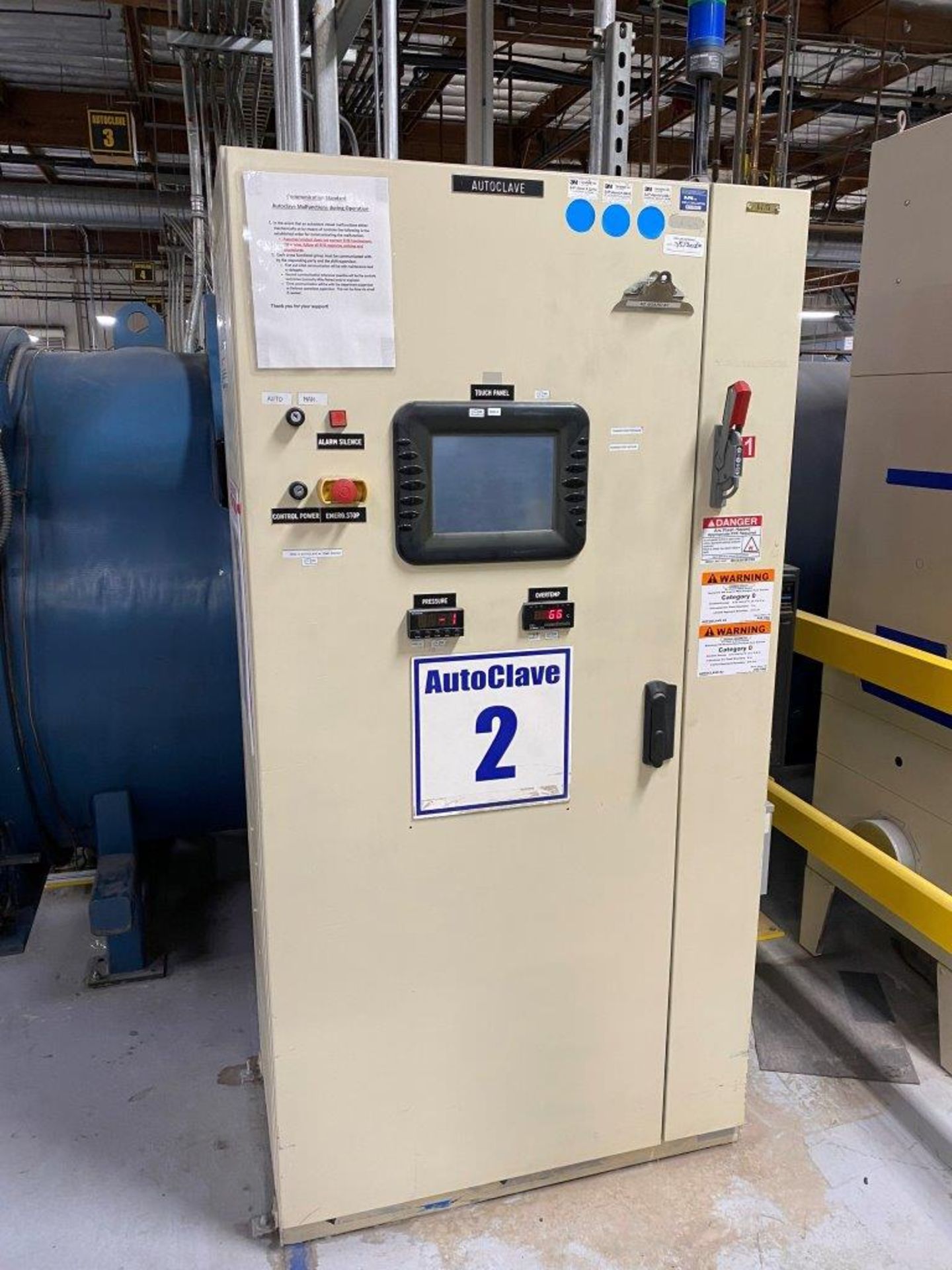 2001 Spallinger 5' x 20' (Approximate) Autoclave,Touch Pad Contls Rem 8/1/2023, Irvine, SOLD AS IS - Image 6 of 10