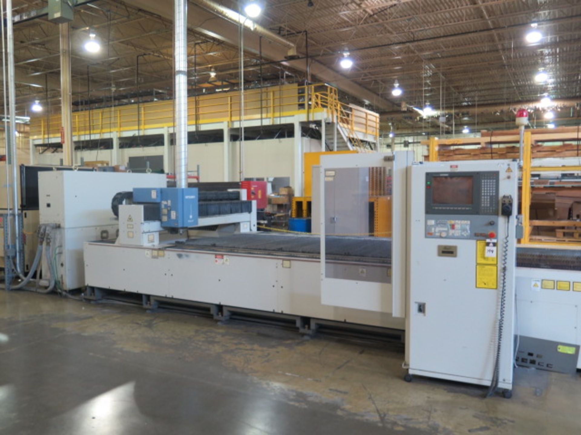 1997 Mitsubishi 3015 LXP 5’ x 10’ 2-Shuttle CNC Laser Contour Machine s/n LH44284 w/ SOLD AS IS