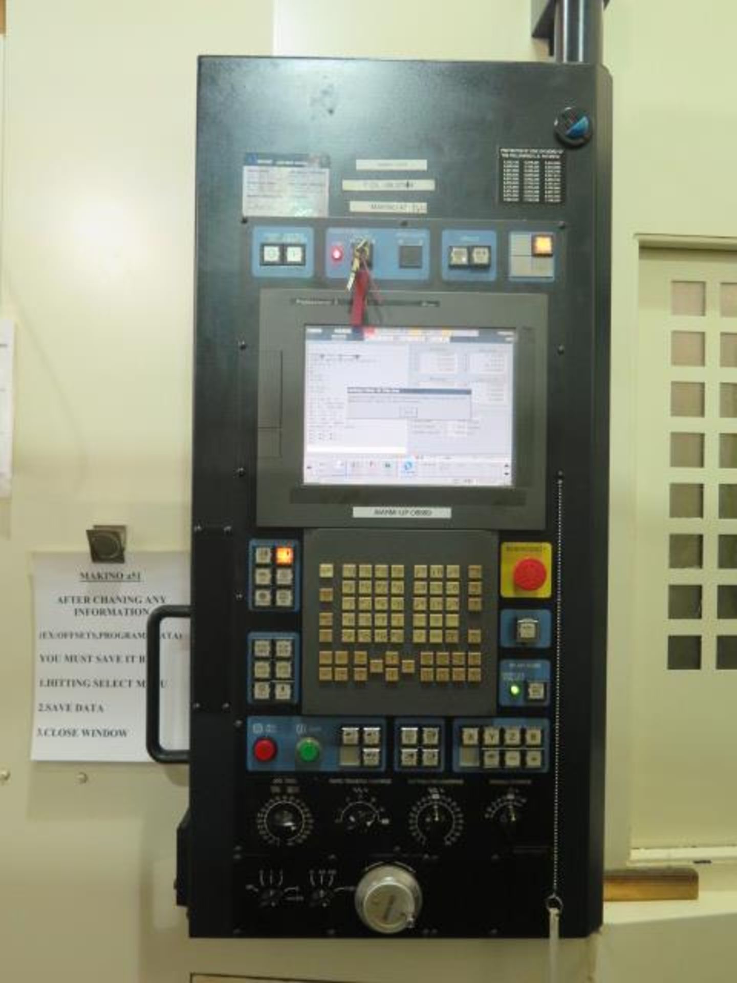 Makino a51 2-Pallet 4-Axis CNC HMC s/n 1615 w/ Makino “Professional 5 Control, SOLD AS IS - Image 11 of 30