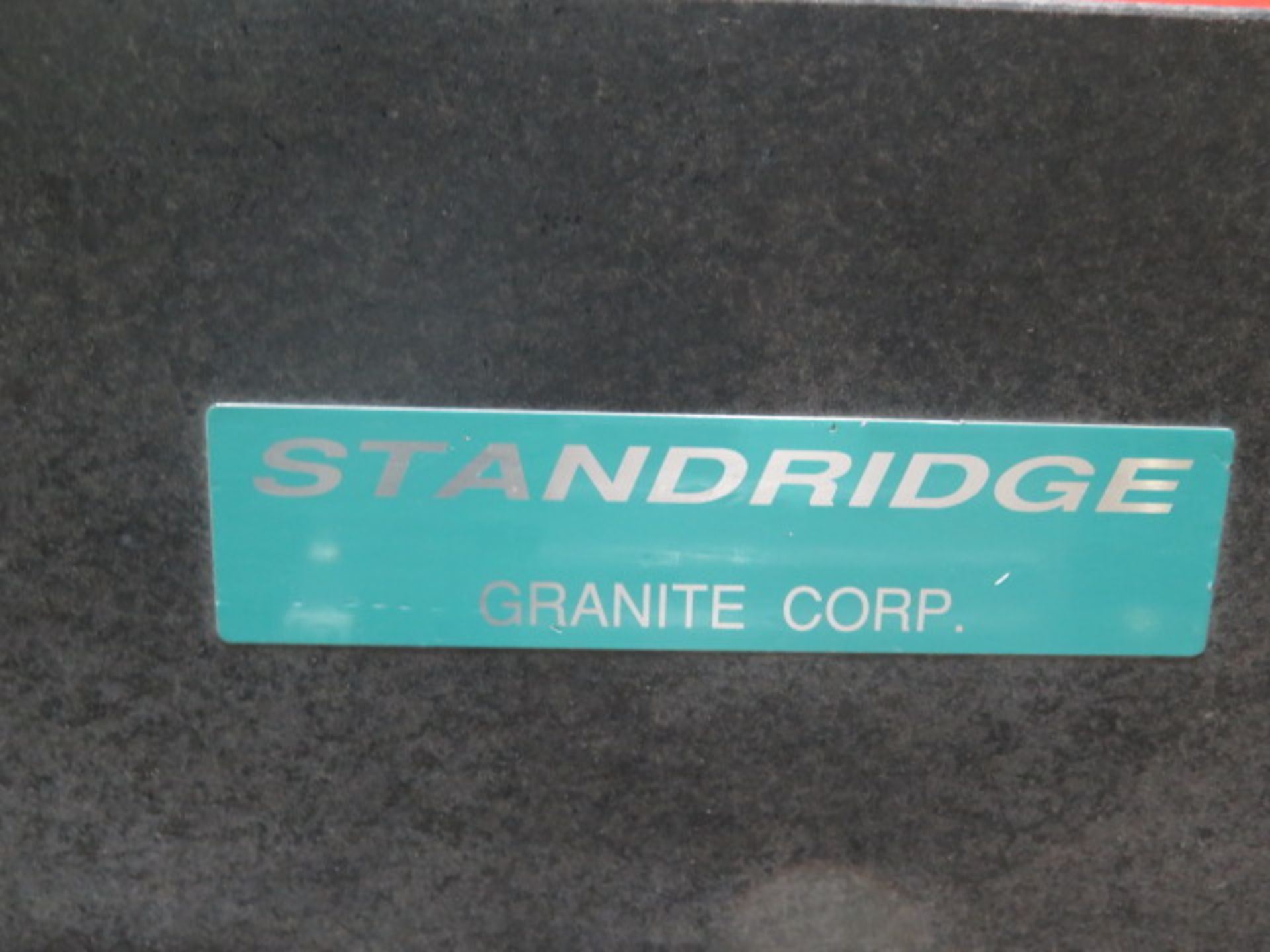 Standridge 48” x 96” x 10 ½” Grade “A” Granite Surface Plate w/ Stand (SOLD AS-IS - NO WARRANTY) - Image 7 of 7