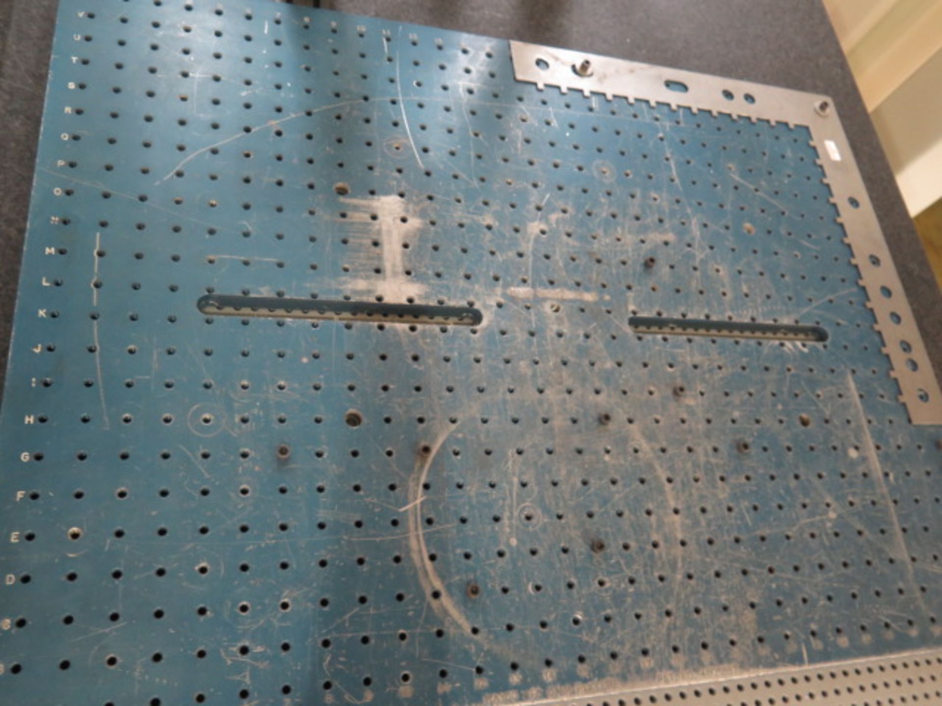 30" x 30" and 24" x 32" Aluminum Tapper-Hole CMM Fixture Plates (2) (SOLD AS-IS - NO WARRANTY) - Image 8 of 10