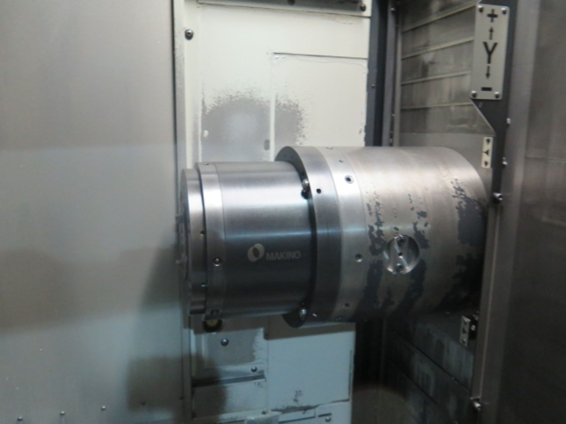 Makino a51 2-Pallet 4-Axis CNC HMC s/n 1617 w/ Makino “Professional 5 Control, SOLD AS IS - Image 9 of 33