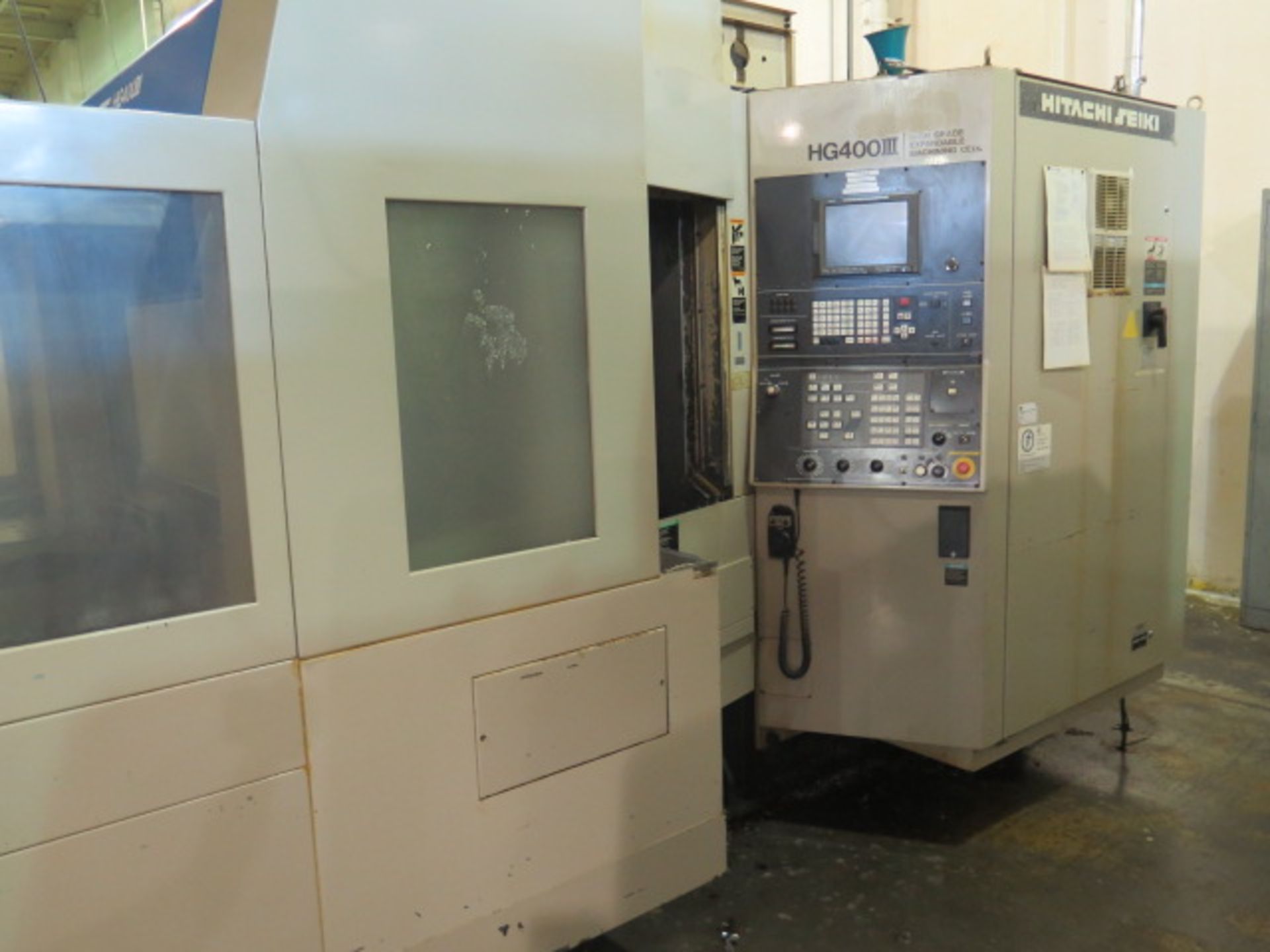 Hitachi Seiki HG400 III 2-Pallet 4-Axis CNC Horizontal Machining Center s/n HG43648 w/ SOLD AS IS - Image 2 of 26