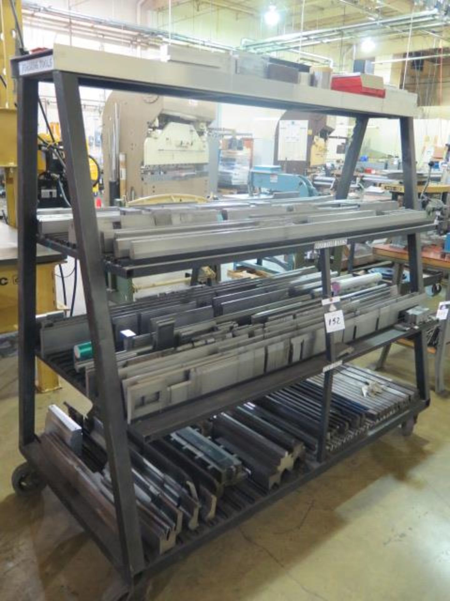 Press Brake Dies w/ Rolling A-Frame Cart (SOLD AS-IS - NO WARRANTY) - Image 2 of 16