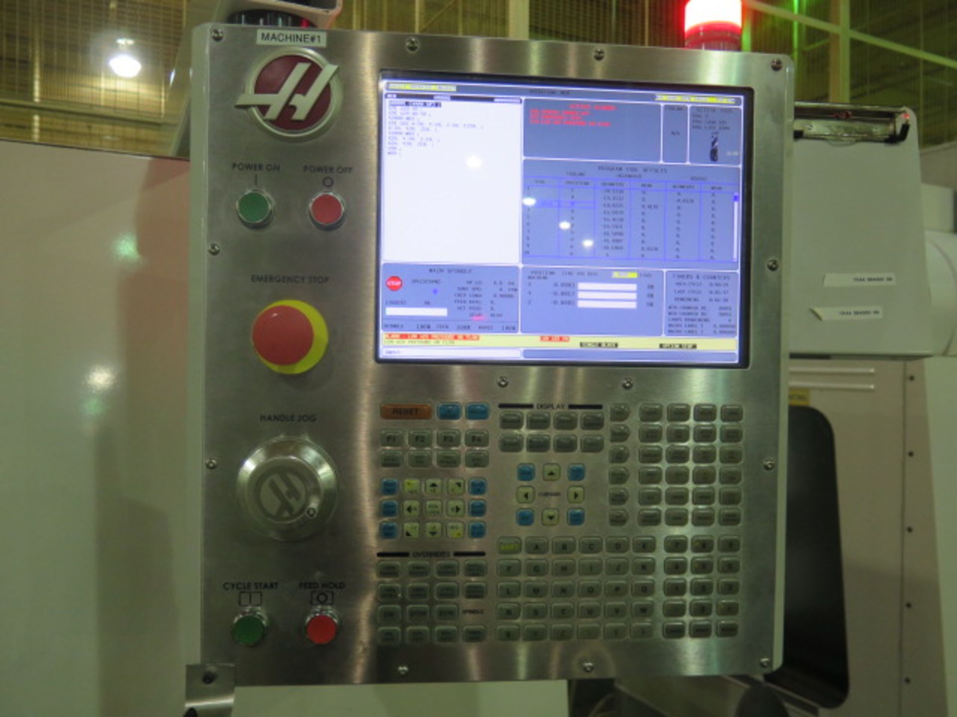 1999 Haas VF-6 CNC VMC s/n 18430 w/ Haas Controls, 24-Station Side Mount, Cat 40, SOLD AS IS - Image 10 of 15