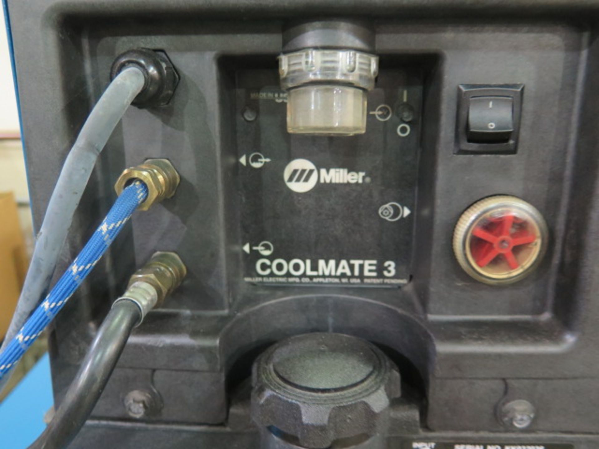 Miller Aerowave 500 Amp CC-AC/DC Arc Welding Source s/n KK226490 w/ Coolmate-3 Cooler, SOLD AS IS - Image 8 of 10