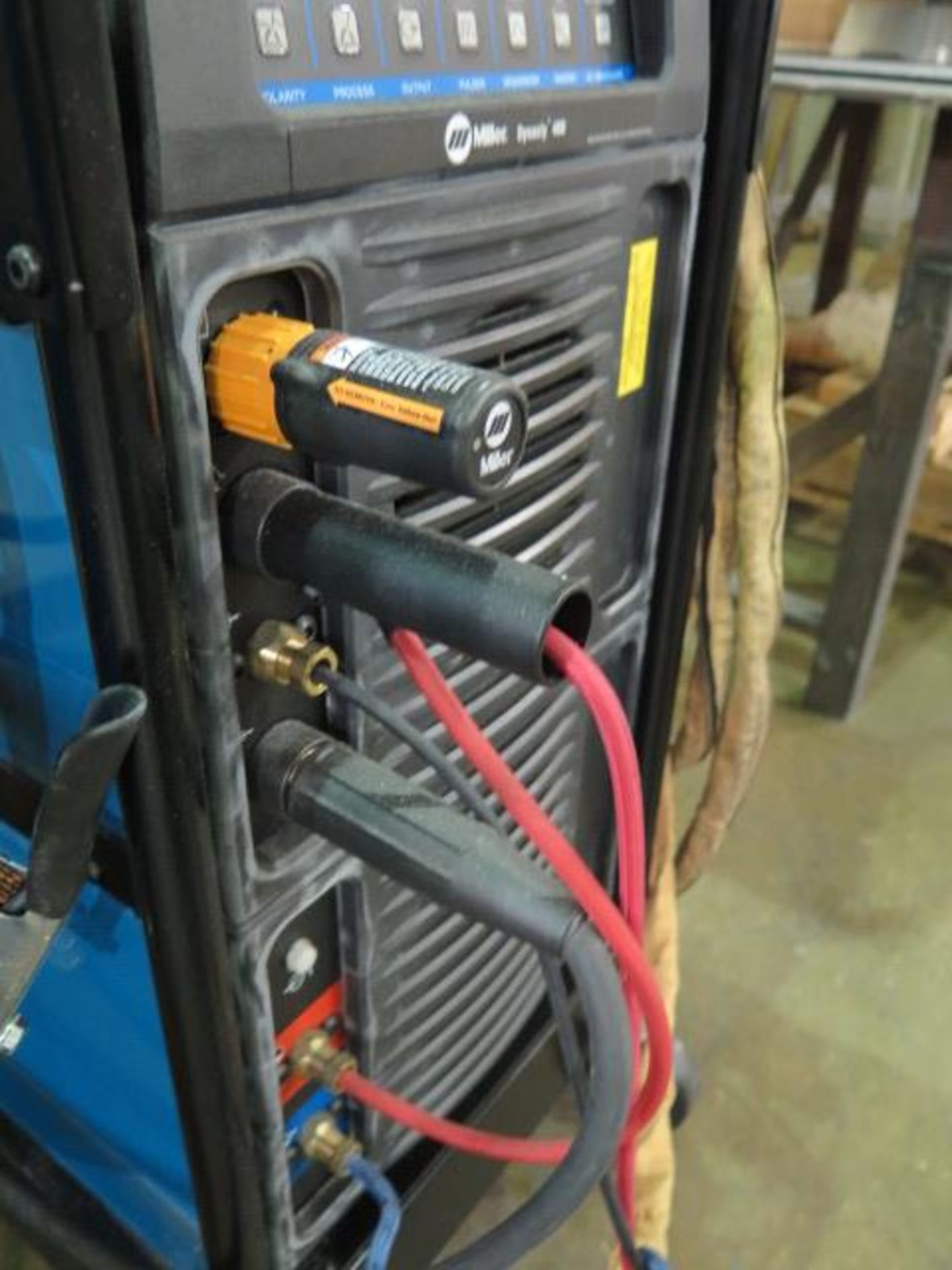 Miller Dynasty 400 Arc Welding Power Source s/n MH490776L w/ Wireless Foot Control, SOLD AS IS - Image 4 of 8