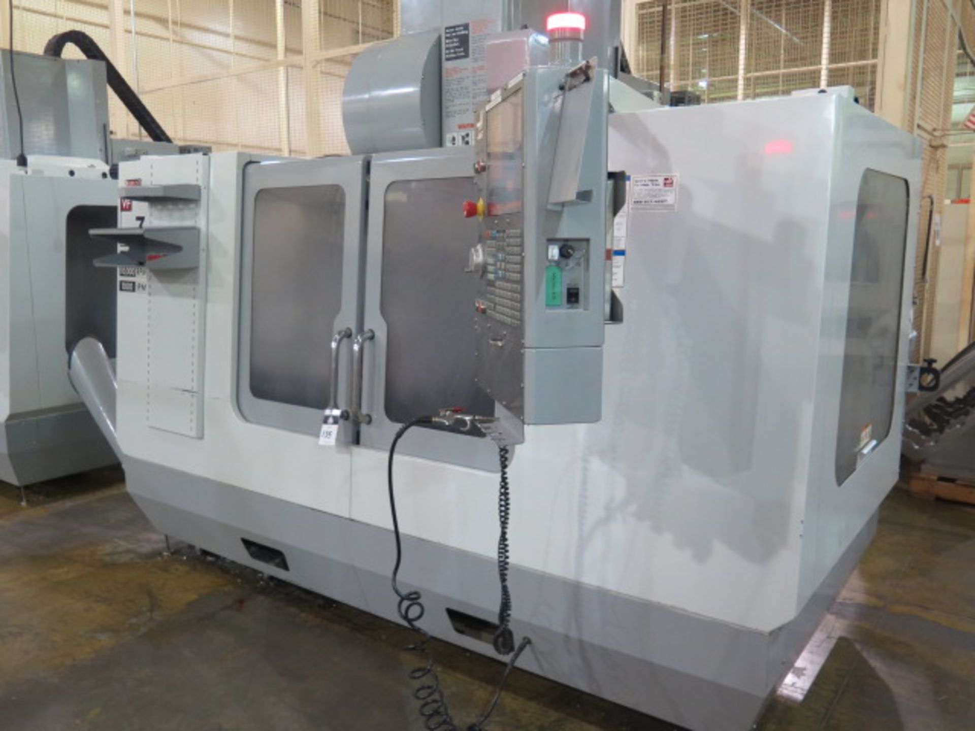 2008 Haas VF-3D 4-Axis CNC VMC s/n 1069858 w/ Haas Controls, Hand Wheel, 24-ATC, Cat 40, SOLD AS IS - Image 3 of 18