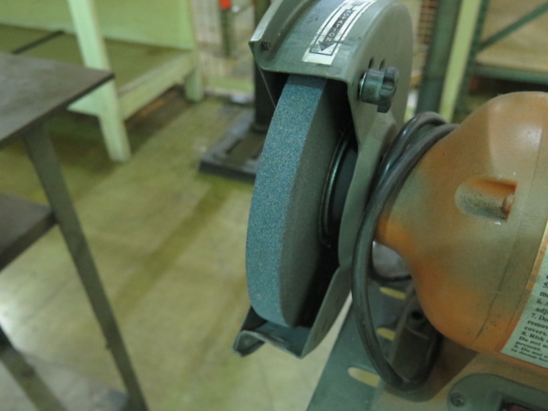 Central Machinery 8" Pedestal Grinder (SOLD AS-IS - NO WARRANTY) - Image 4 of 4