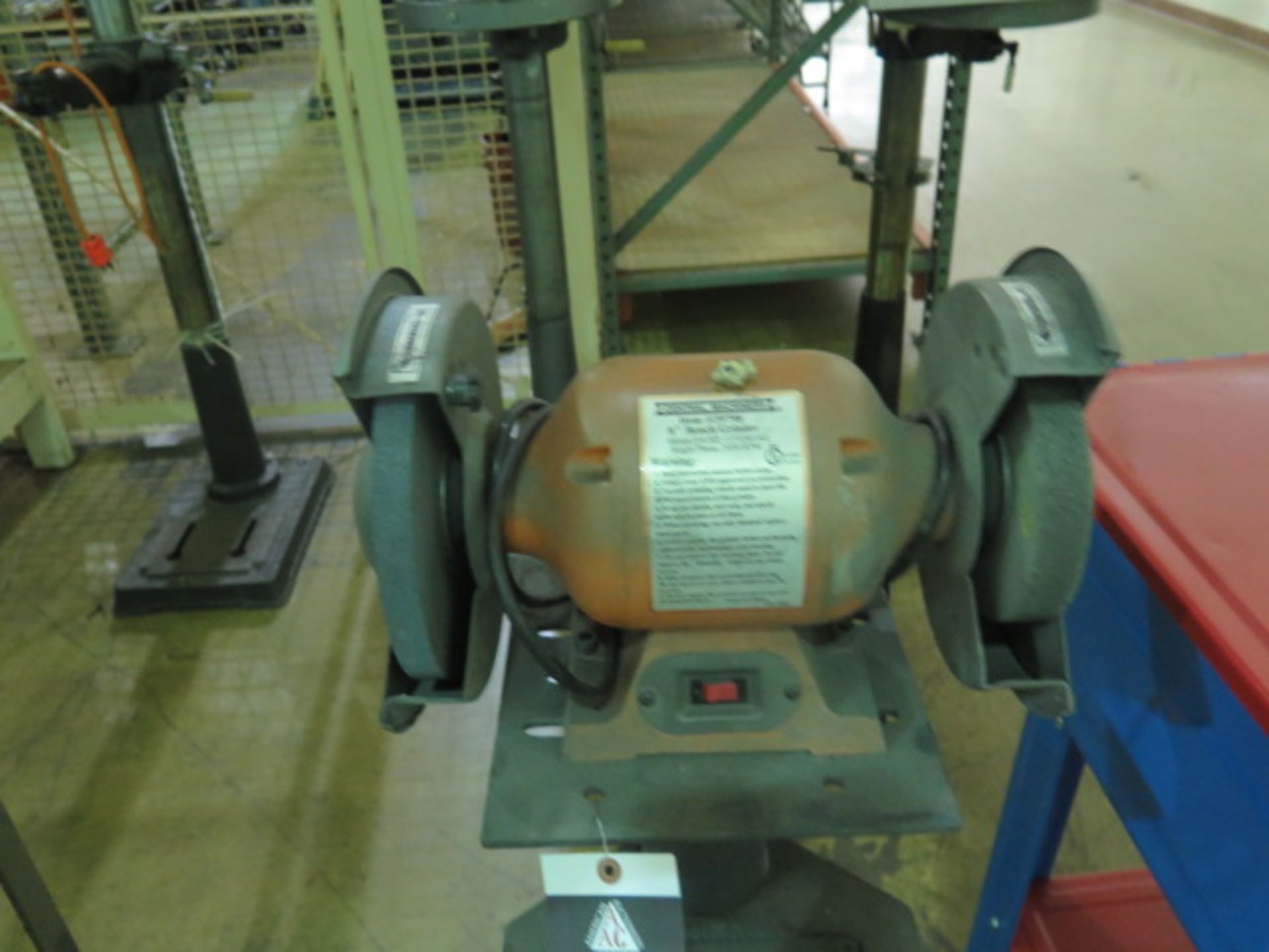 Central Machinery 8" Pedestal Grinder (SOLD AS-IS - NO WARRANTY) - Image 2 of 4