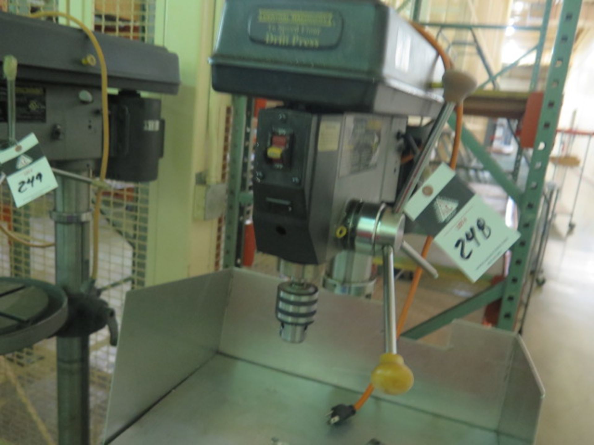 Central Machinery 16-Speed Pedestal Drill Press (SOLD AS-IS - NO WARRANTY) - Image 3 of 5