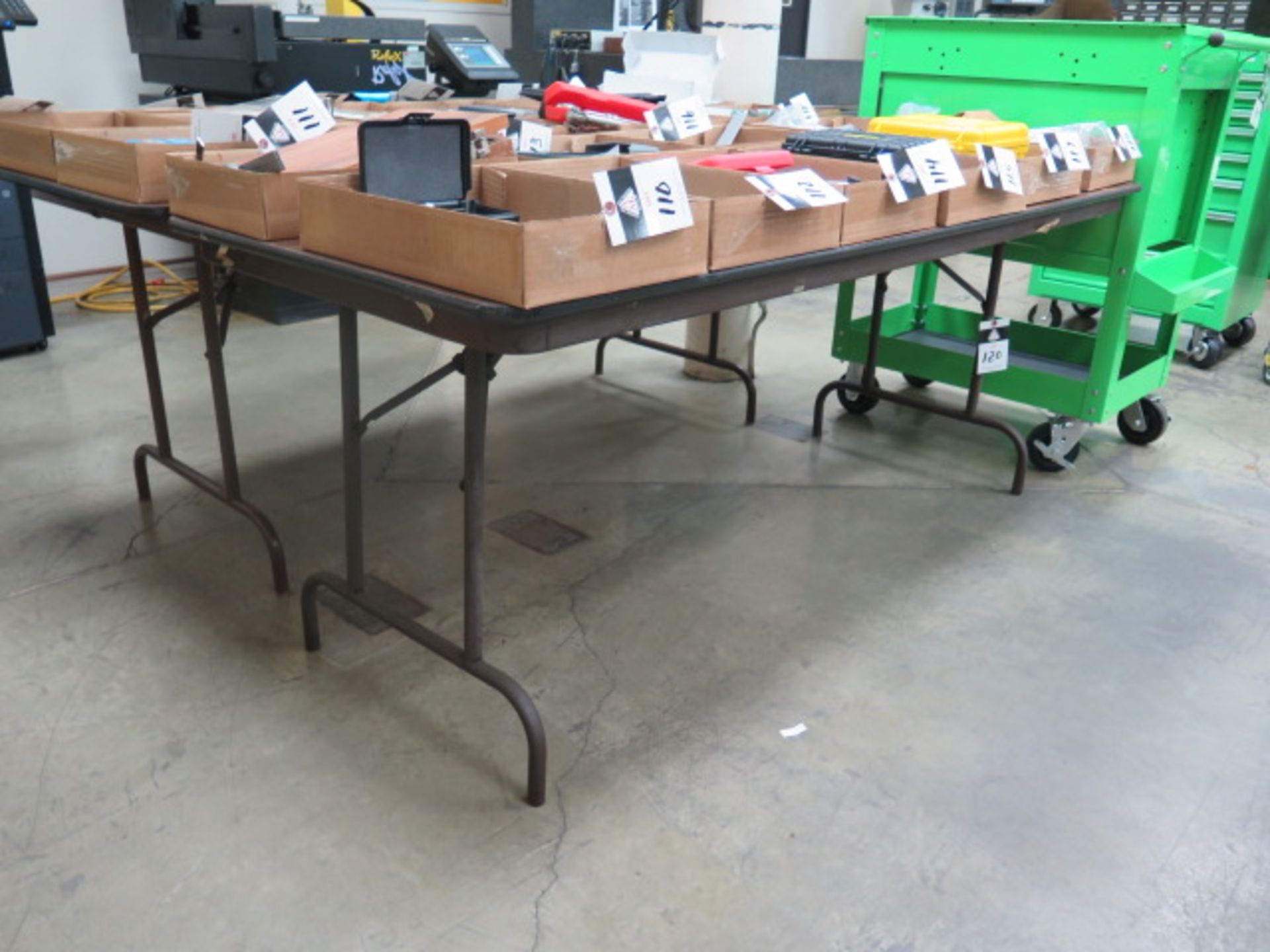 Wood Folding Tables (2) (SOLD AS-IS - NO WARRANTY)