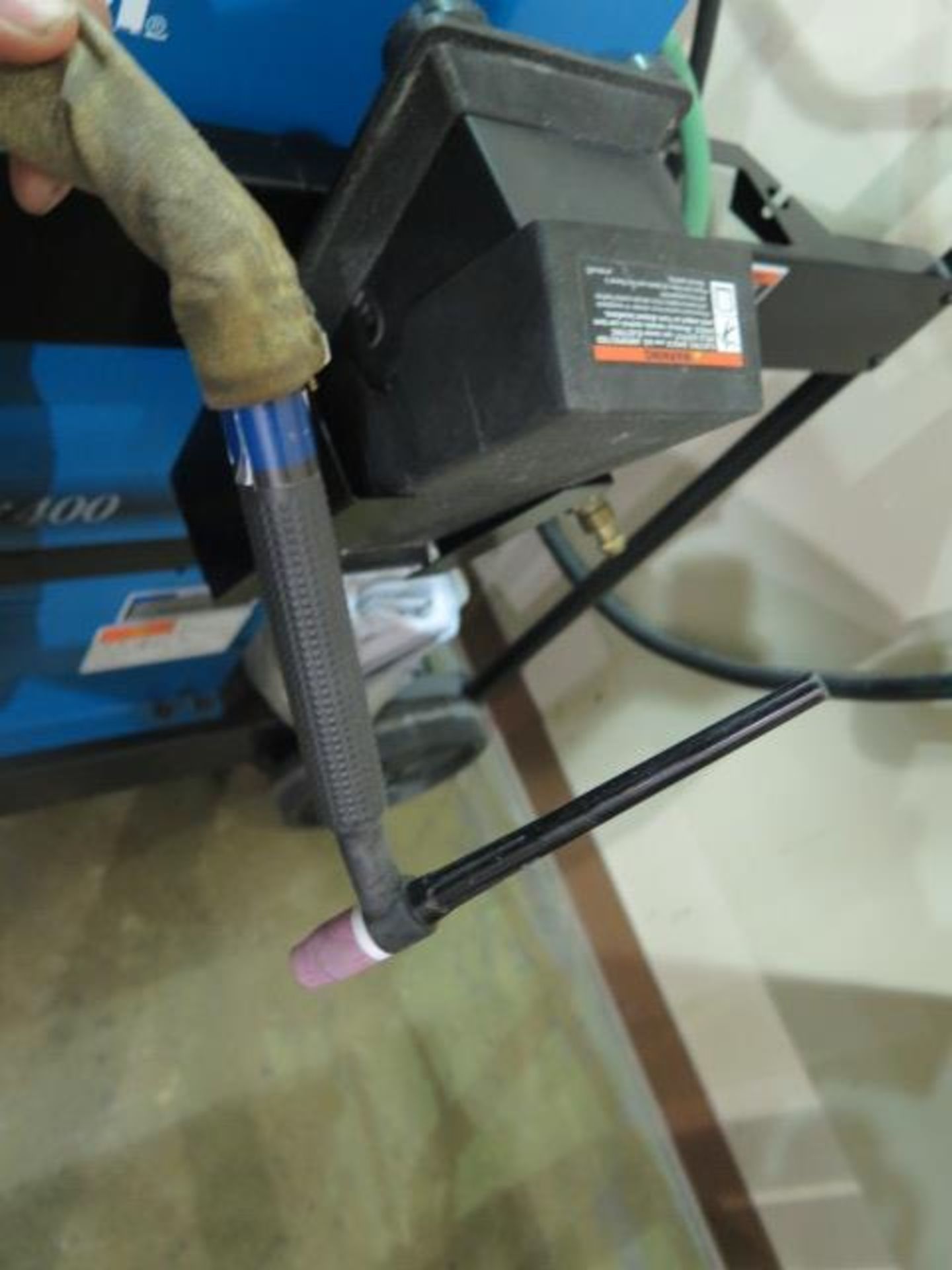 Miller Dynasty 400 Arc Welding Power Source s/n MH490776L w/ Wireless Foot Control, SOLD AS IS - Image 5 of 8