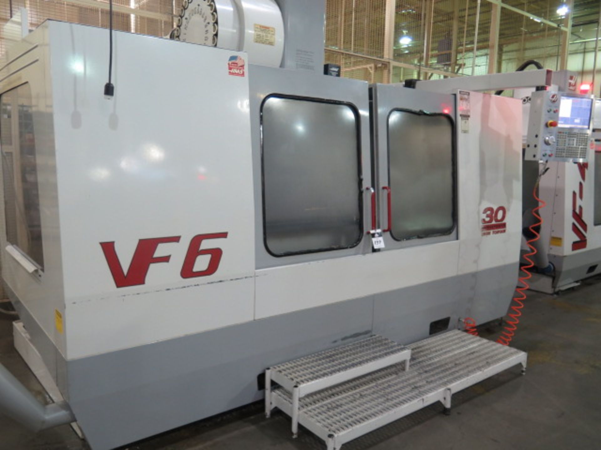 1999 Haas VF-6 CNC VMC s/n 18430 w/ Haas Controls, 24-Station Side Mount, Cat 40, SOLD AS IS - Image 2 of 15
