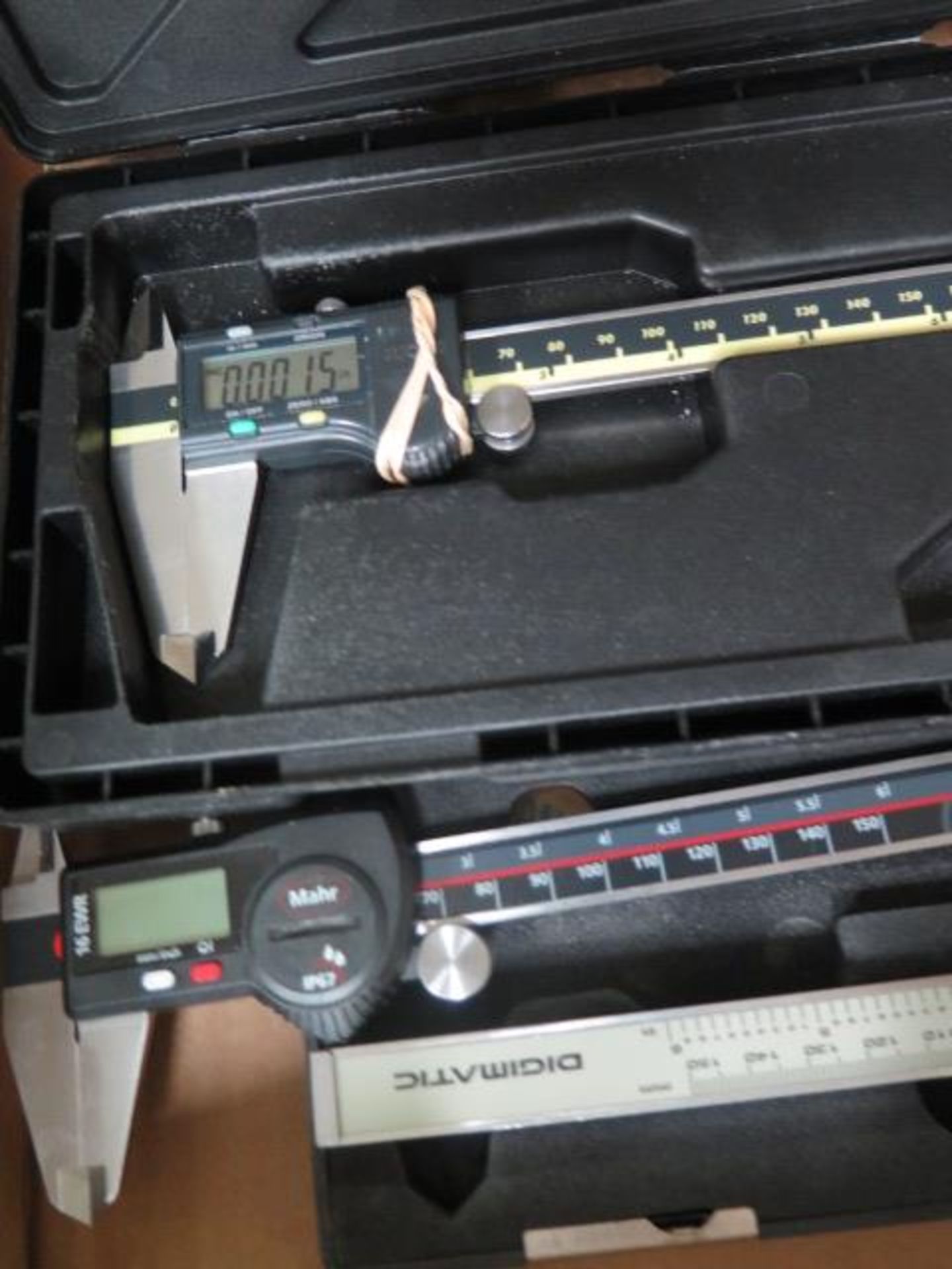 Mitutoyo and Mahr 6" and 8" Digital Calipers (3) (SOLD AS-IS - NO WARRANTY) - Image 3 of 4