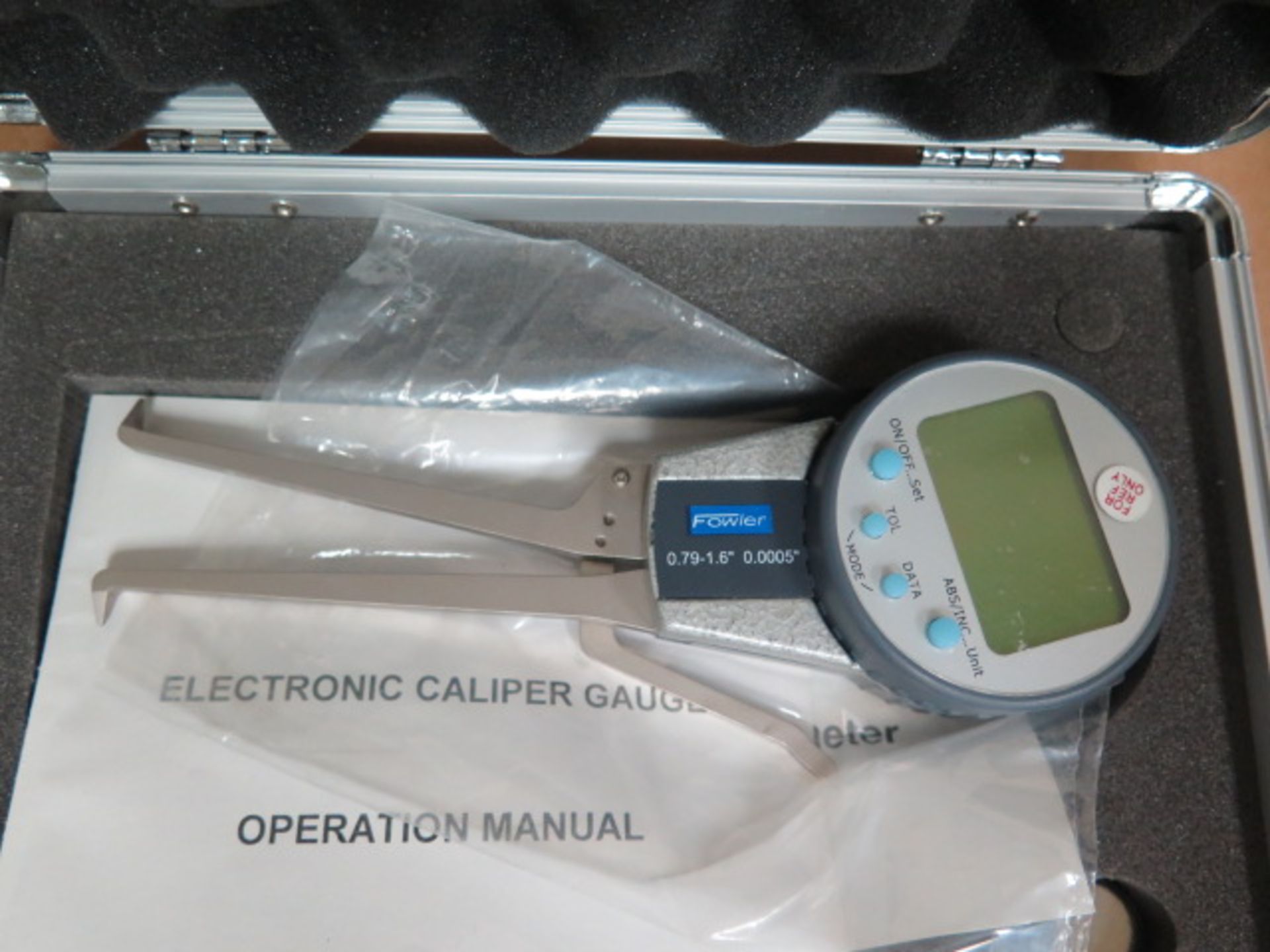 Fowler .79”-1.6” Digital Caliper Gage (SOLD AS-IS - NO WARRANTY) - Image 3 of 4