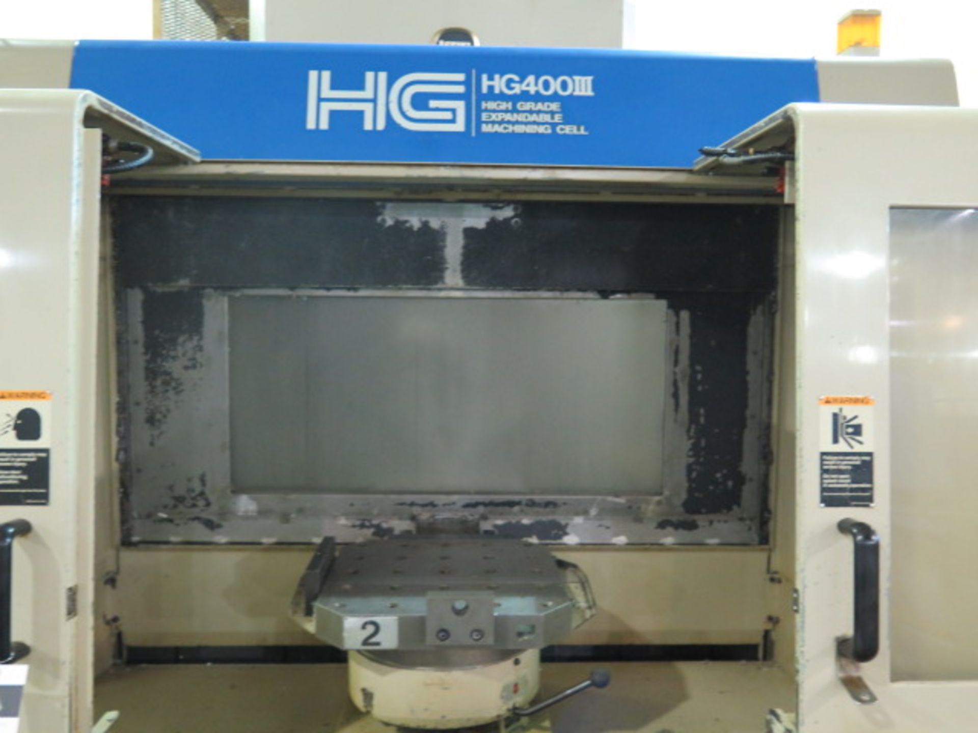 Hitachi Seiki HG400 III 2-Pallet 4-Axis CNC Horizontal Machining Center s/n HG43648 w/ SOLD AS IS - Image 13 of 26