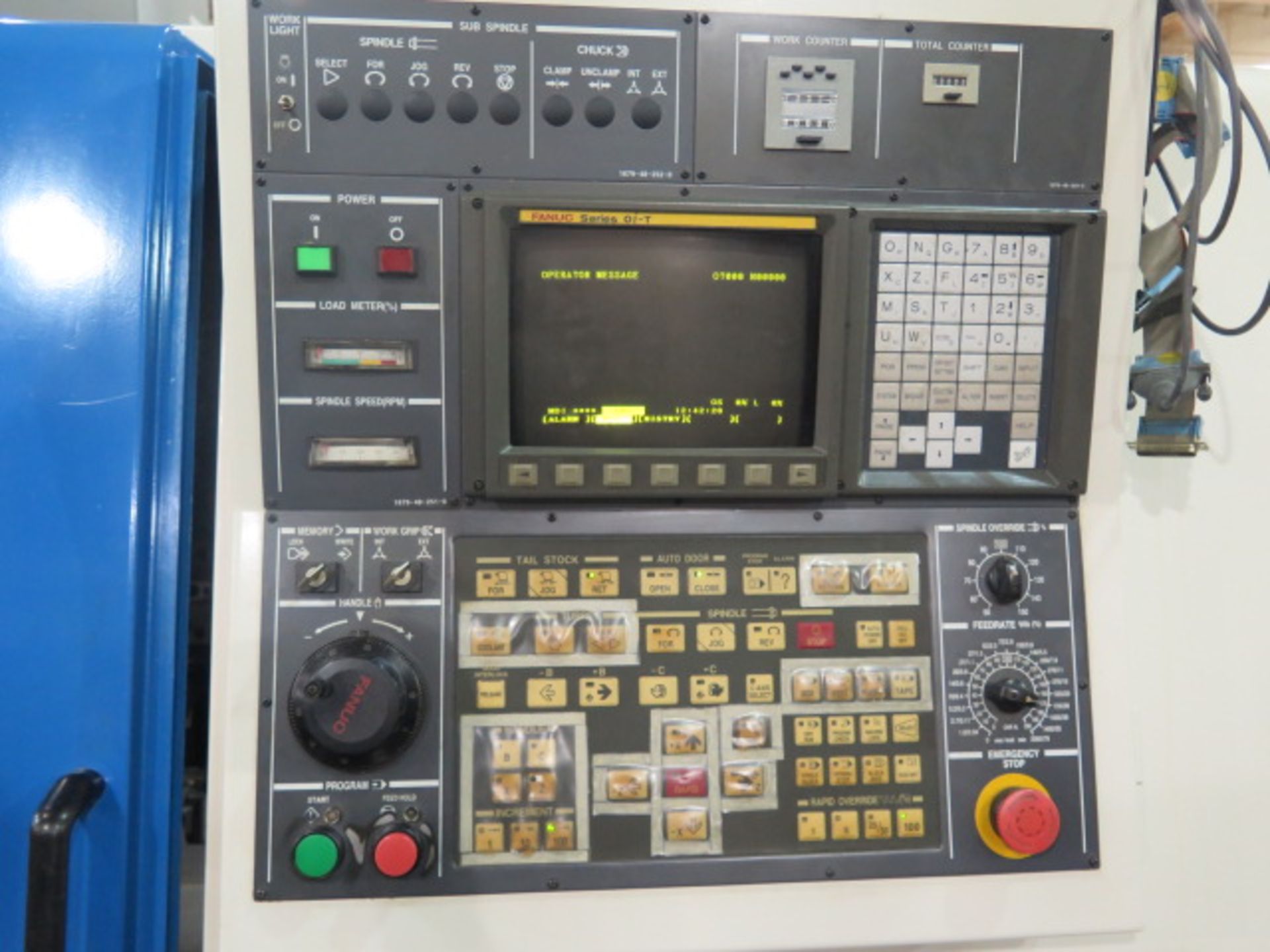 2003 KIA Super KiaTurn 21 CNC Turning Center s/n SKT210953 w/ Fanuc Series 0i-T Controls, SOLD AS IS - Image 12 of 16