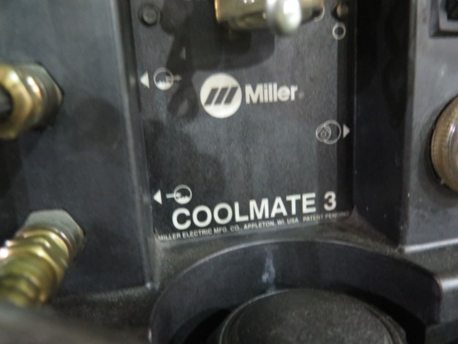 Miller Aerowave 500 Amp CC-AC/DC Arc Welding Source s/n KK099716 w/ Coolmate-3 Cooler, SOLD AS IS - Image 5 of 8