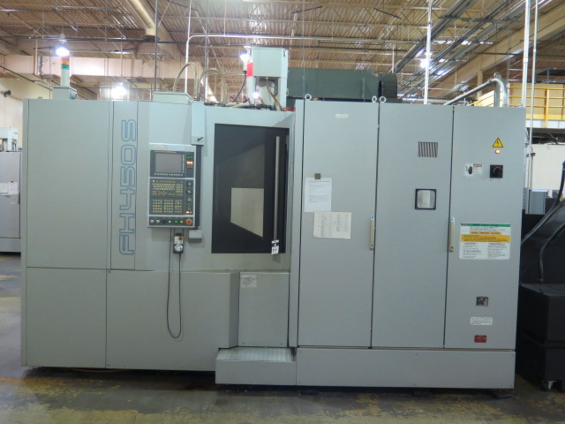 2007 Toyoda FH450S 2-Pallet 4-Axis CNC HMC s/n NS2006 w/ Fanuc Series 31i, SOLD AS IS