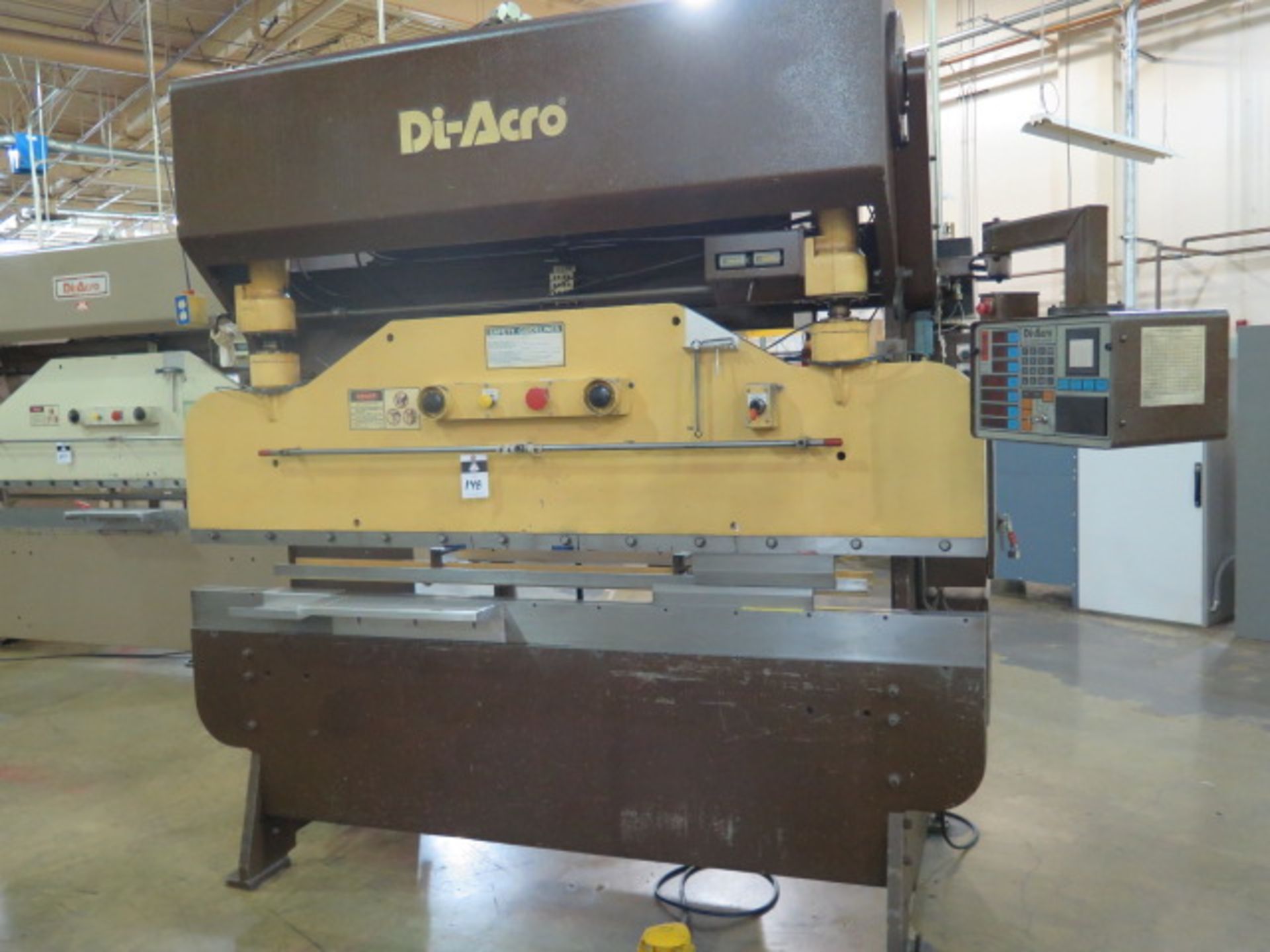 DiAcro 75T8 75 Ton x 8’ Hydrapower CNC Press Brake s/n 0688299 w/ DiAcro Controls, SOLD AS IS - Image 3 of 16