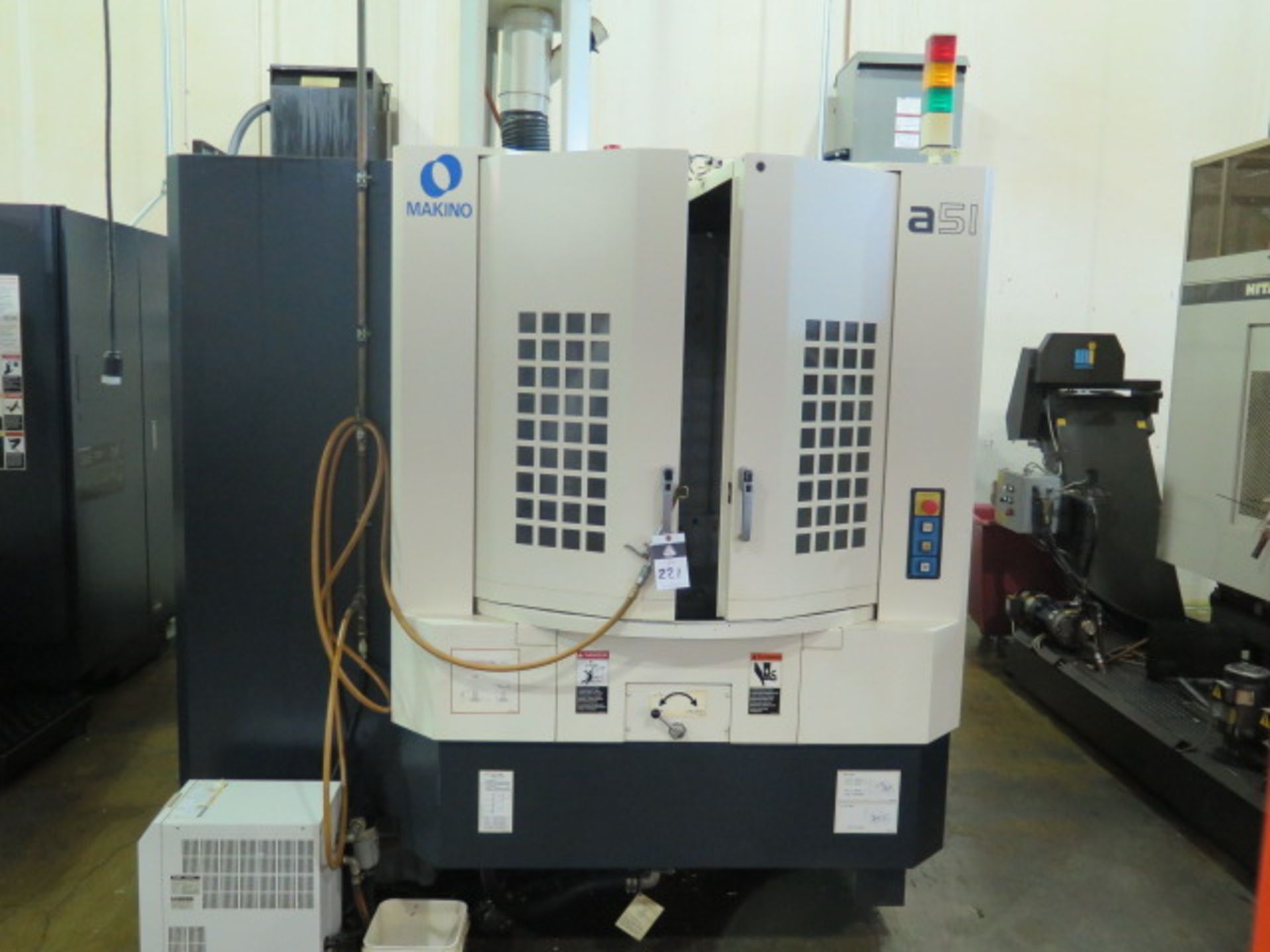 Makino a51 2-Pallet 4-Axis CNC HMC s/n 1615 w/ Makino “Professional 5 Control, SOLD AS IS - Image 12 of 30