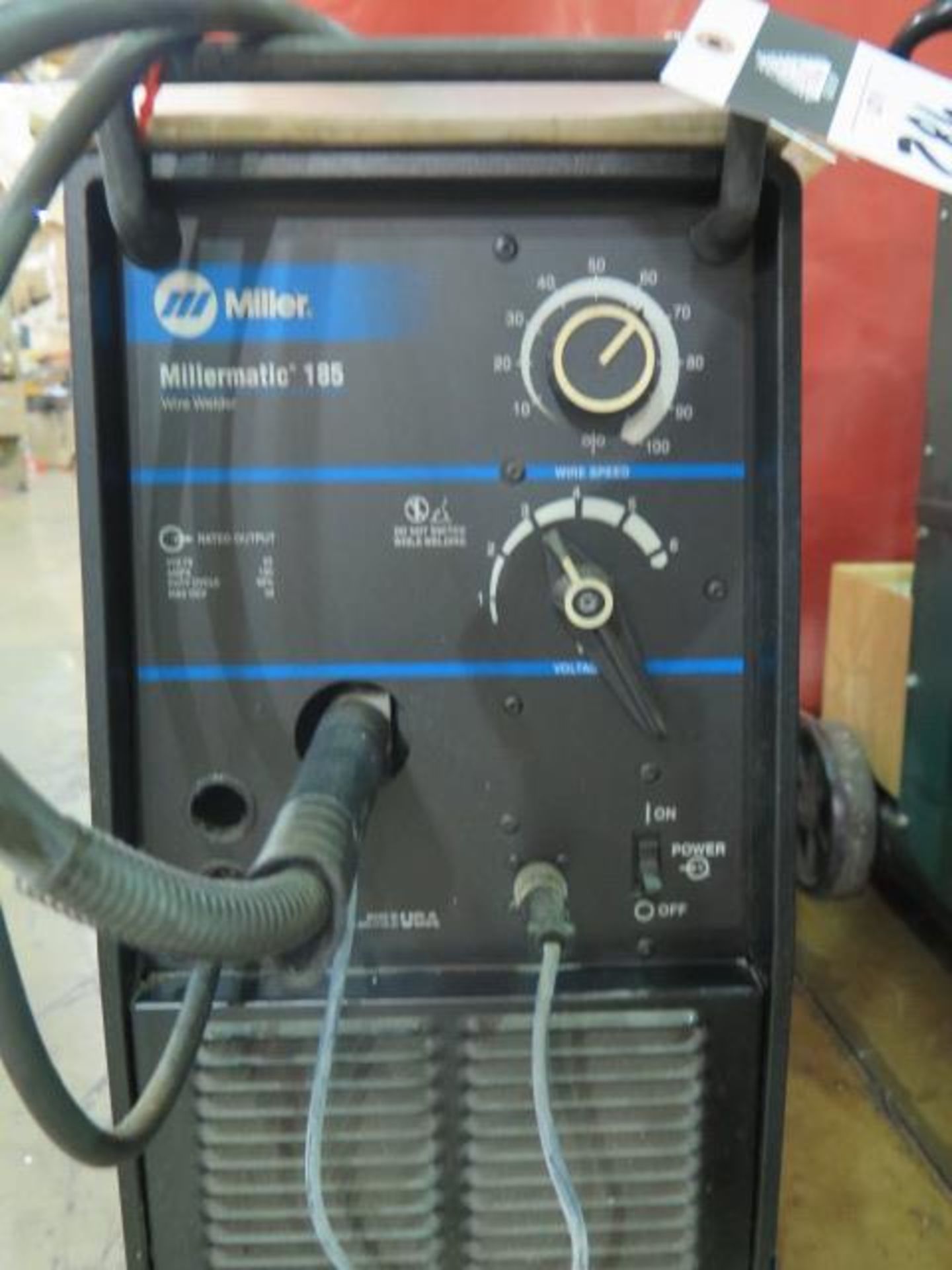 Miller Millermatic 185 Arc Welding Power Source (SOLD AS-IS - NO WARRANTY) - Image 4 of 5