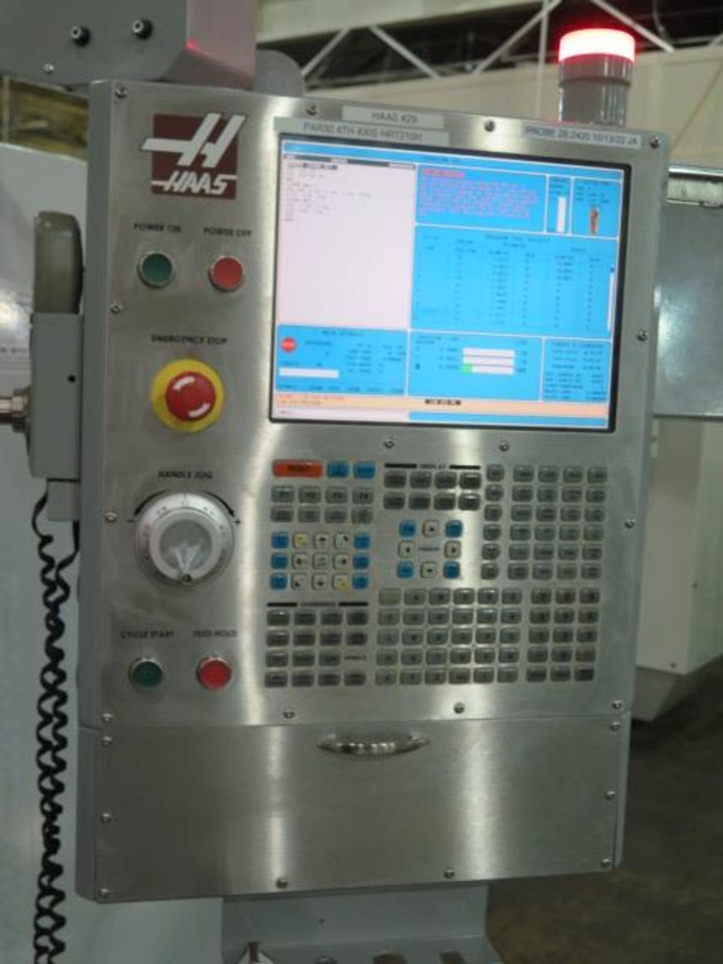 2008 Haas VF-3D 4-Axis CNC VMC s/n 1069858 w/ Haas Controls, Hand Wheel, 24-ATC, Cat 40, SOLD AS IS - Image 13 of 18