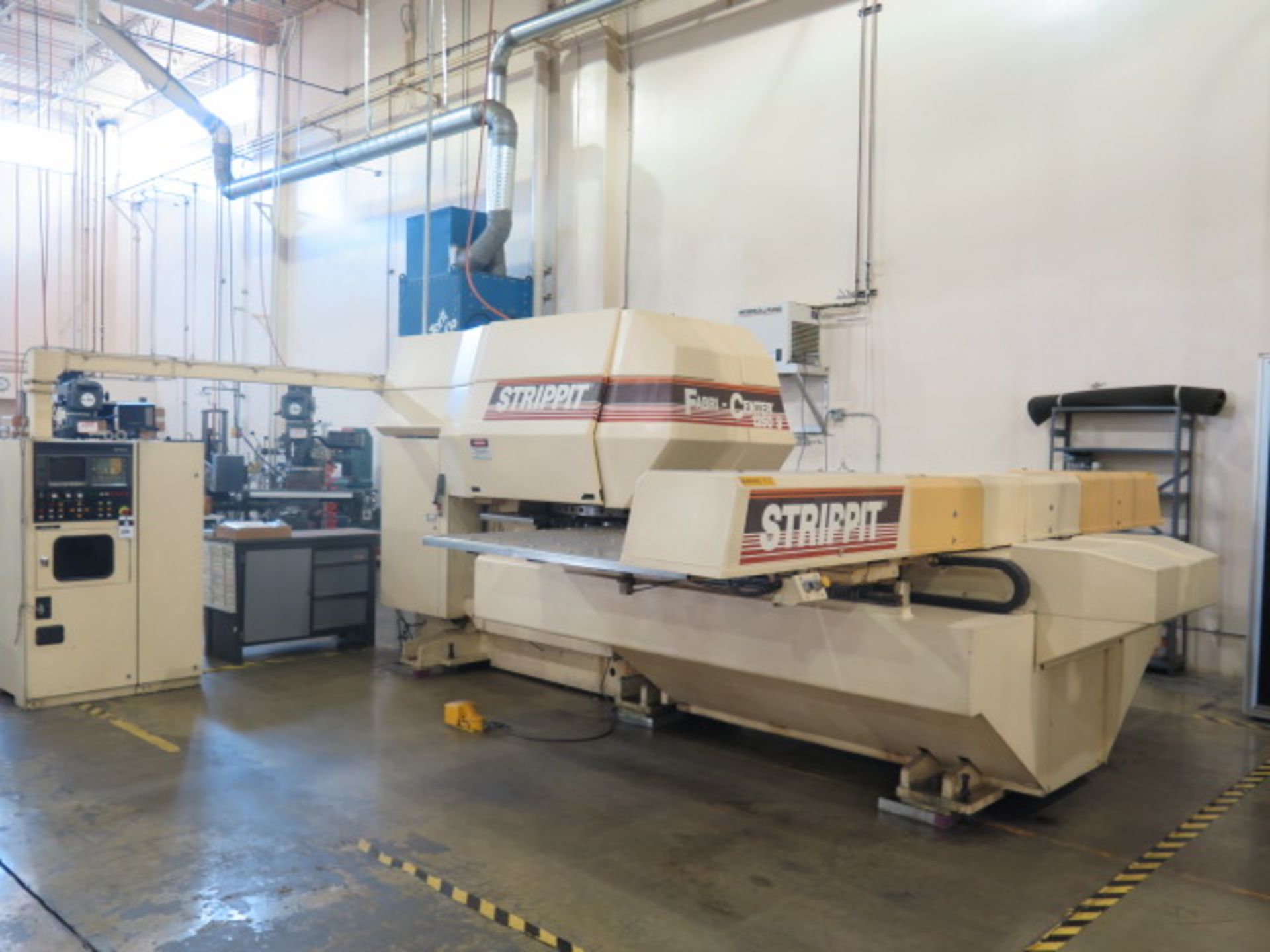 Strippit 1250S “Fabri-Center” 33 Ton CNC Turret Punch Press s/n 1031042490 w/ Fanuc 0P, SOLD AS IS