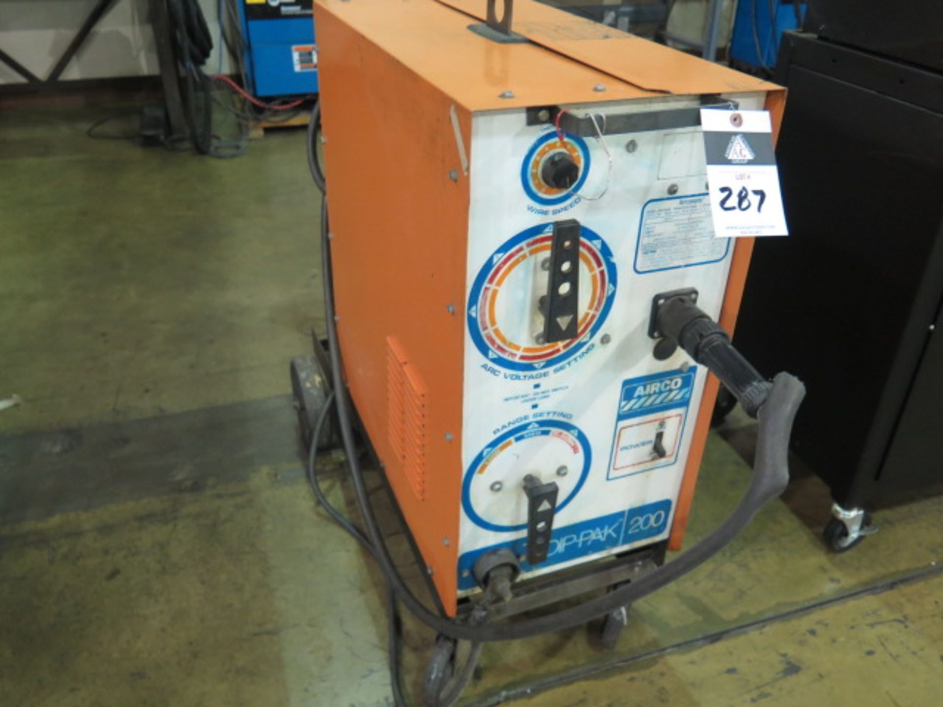 Airco DIP-PAC 200 Arc Welding Power Source (SOLD AS-IS - NO WARRANTY)