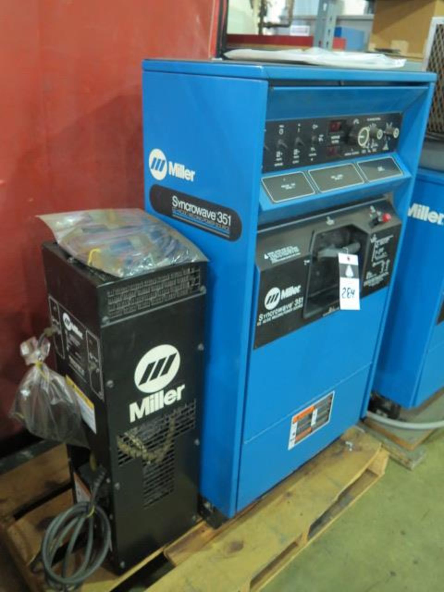 Miller Syncrowave 351 CC-AC/DC Arc WSelding Power Source s/n KD444694 w/ MillerWatermate, SOLD AS IS - Image 3 of 6